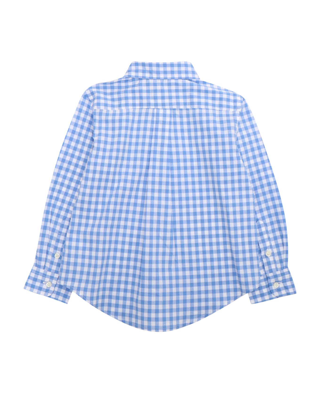 Polo Ralph Lauren Checked Cotton Shirt - BLUE