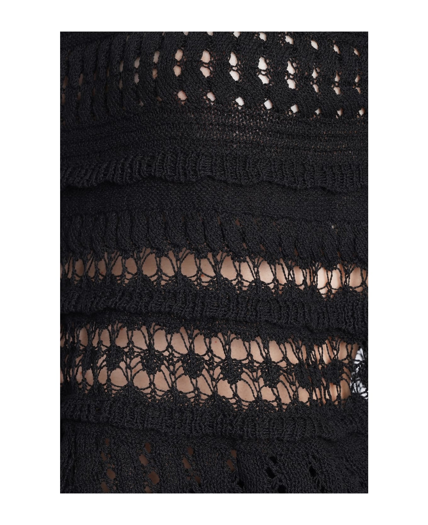 Isabel Marant Étoile Fico Topwear In Black Cotton - Nero