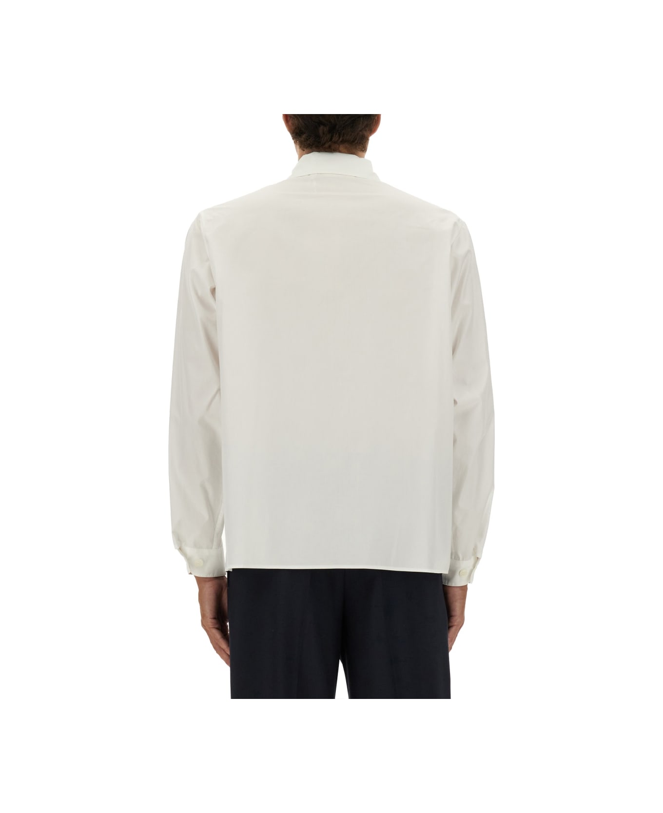Marni Zippered Shirt - WHITE