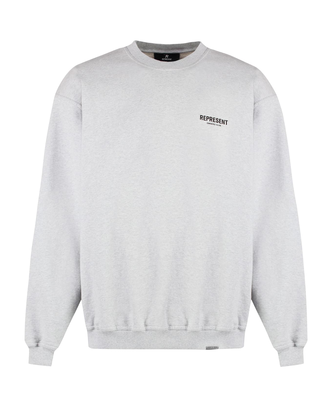 REPRESENT Cotton Crew-neck Sweatshirt - grey