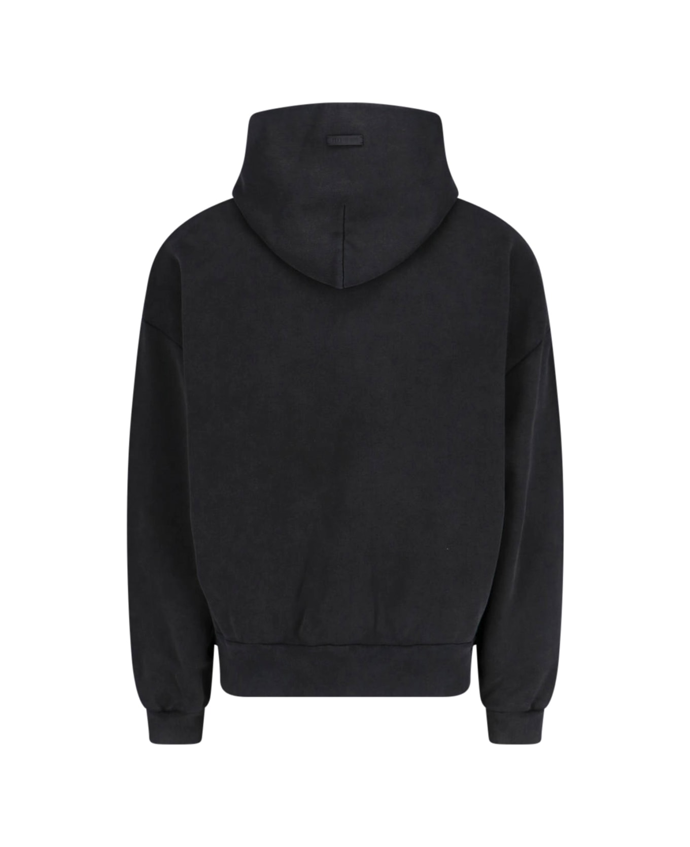 Fear of God Logo Hoodie - Black  