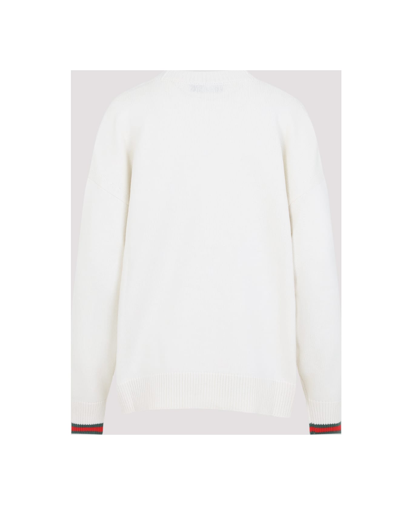 Gucci Web Cardigan - Ivory