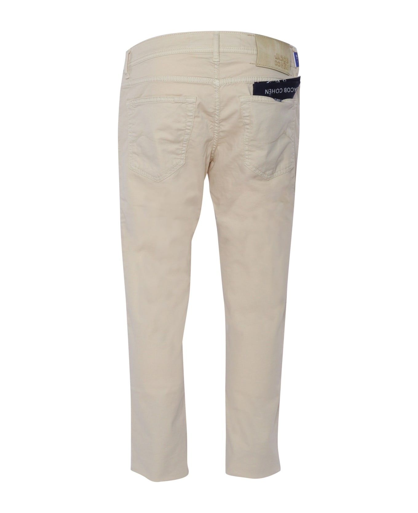 Jacob Cohen Beige 5 Pocket Trousers - BEIGE