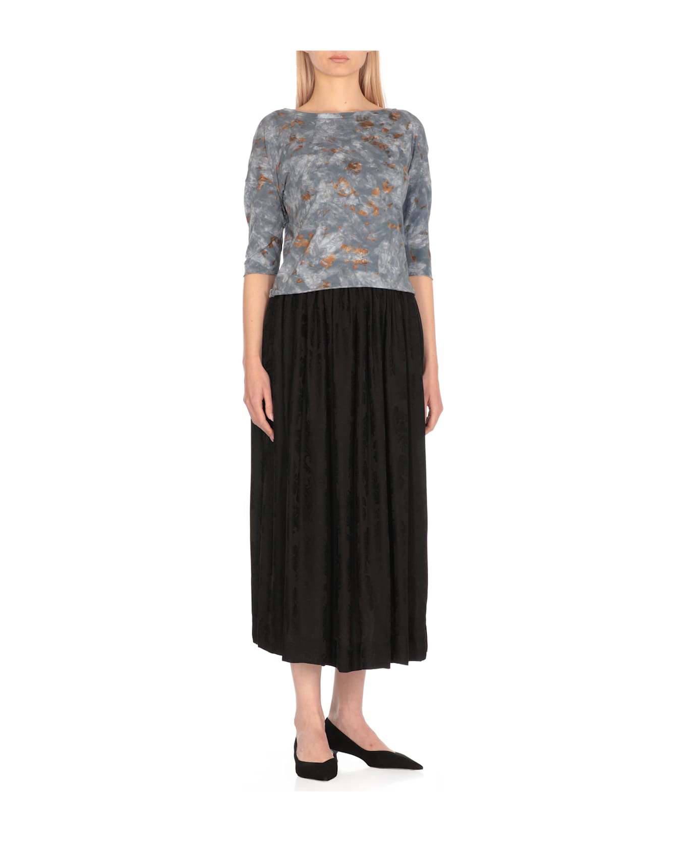 Avant Toi Cotton Sweater - Blue