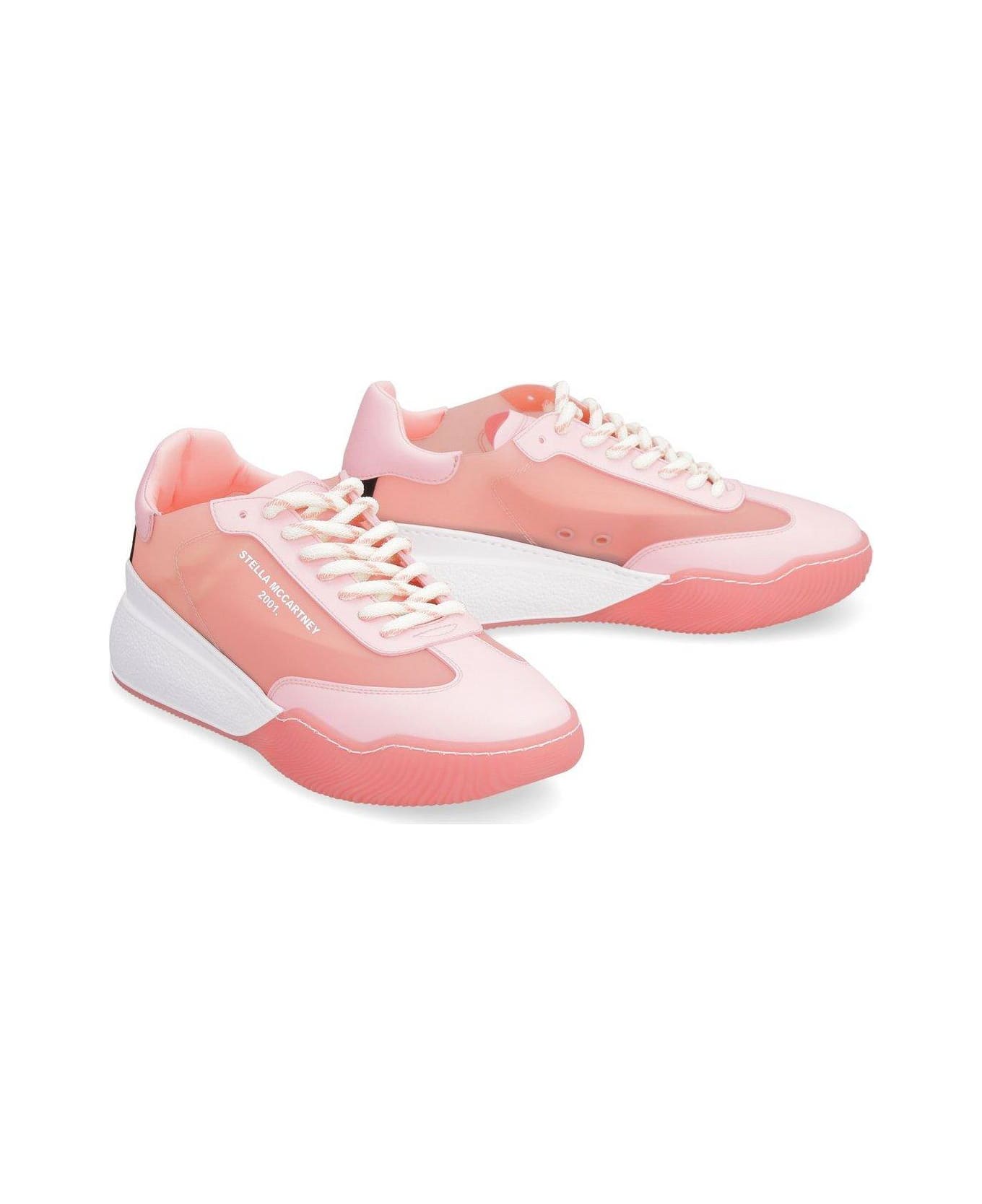Stella McCartney Loop Lace-up Sneakers - Pink ウェッジシューズ