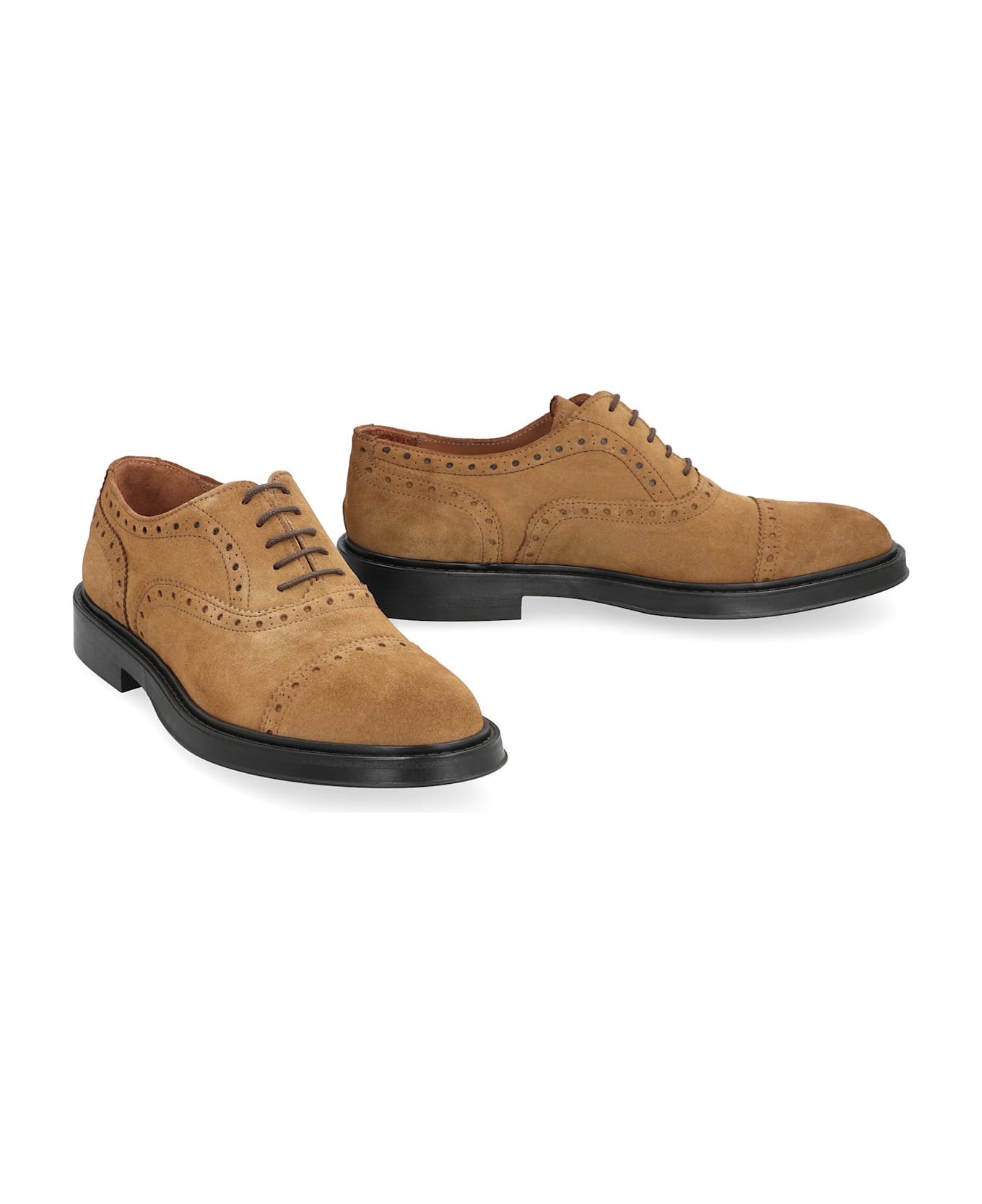 Bruno Magli Leather Lace-up Shoes - brown