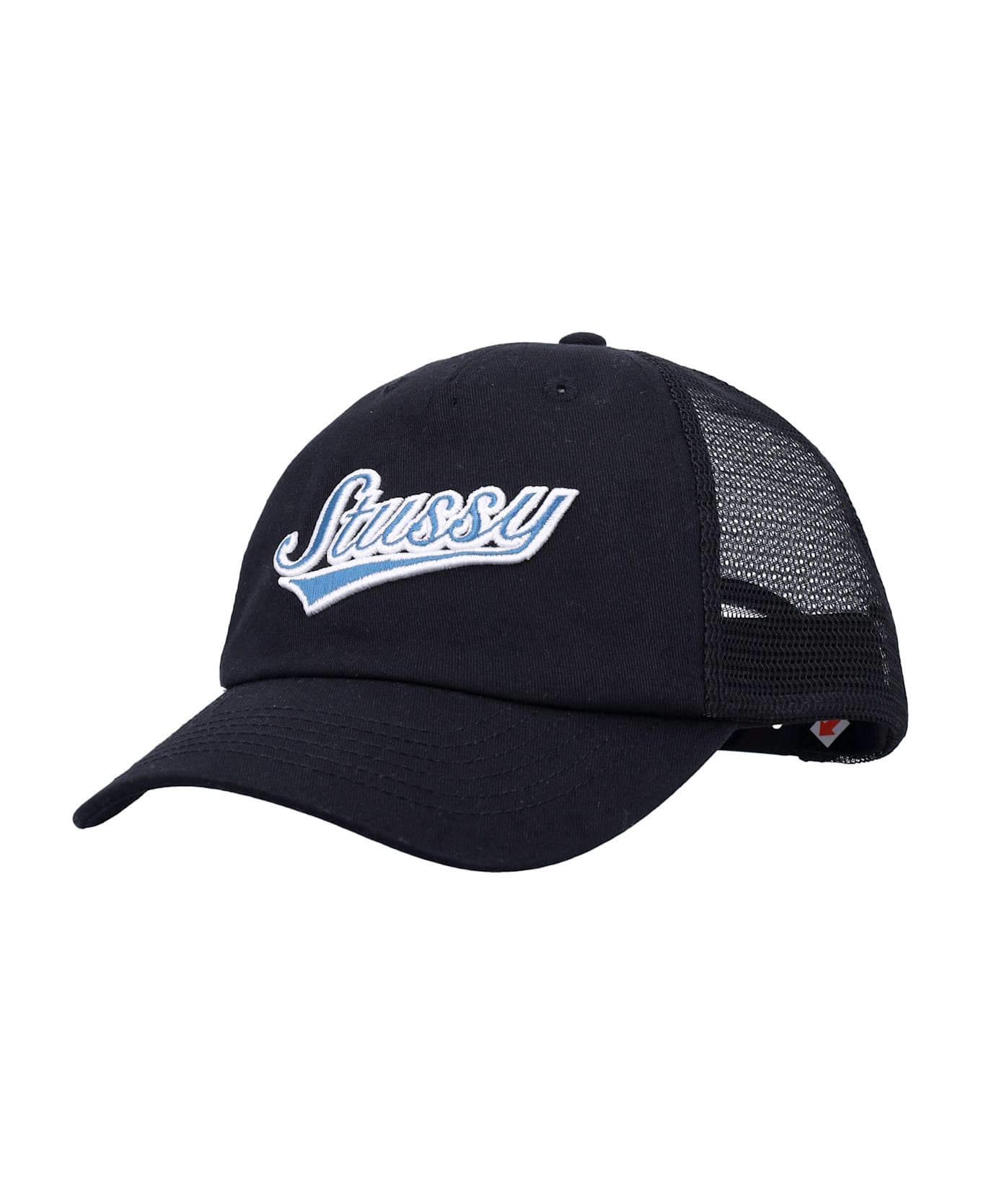 Stussy Trucker Athletic Cap - BLACK
