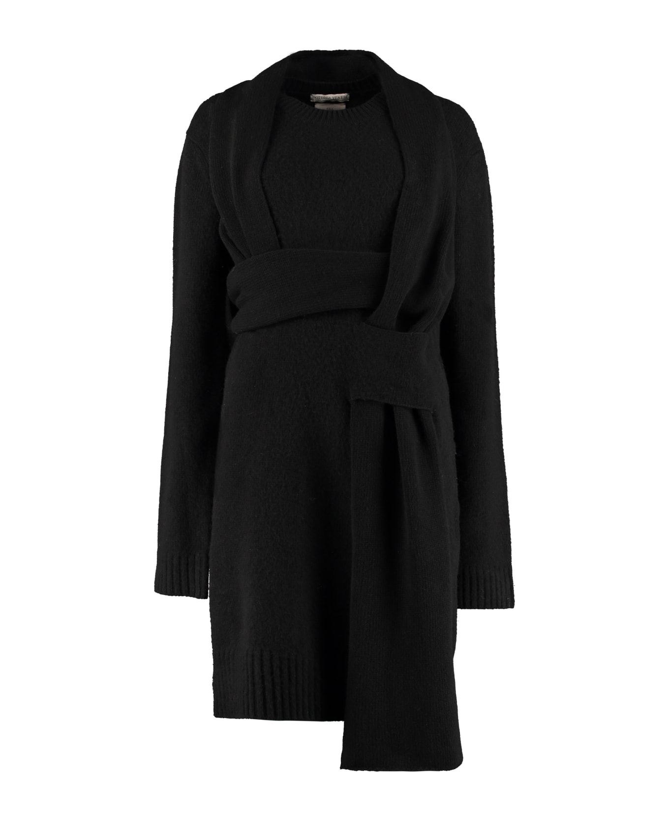 Bottega Veneta Knitted Dress - black