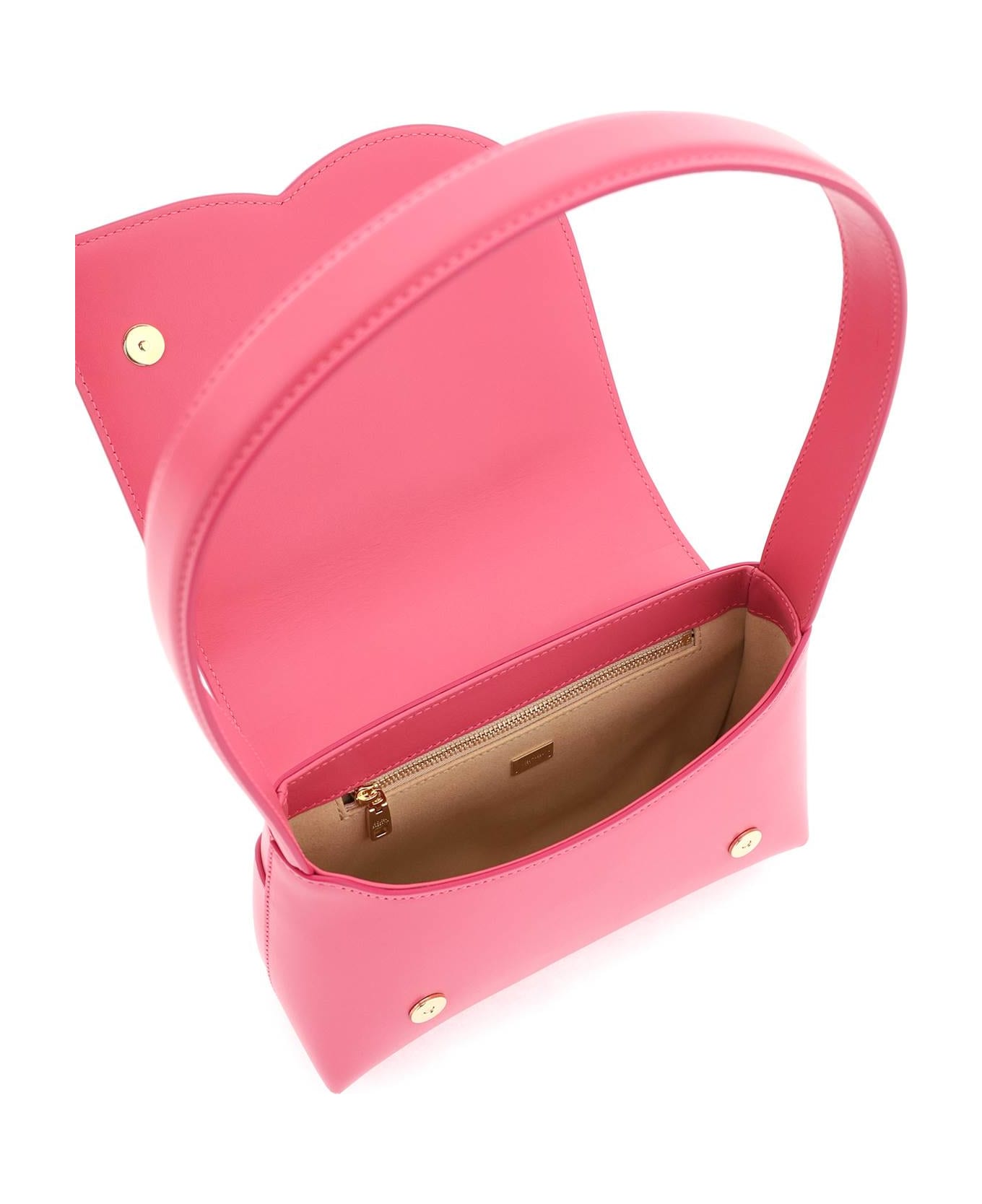 Dolce & Gabbana Dg Logo Leather Shoulder Bag - Pink