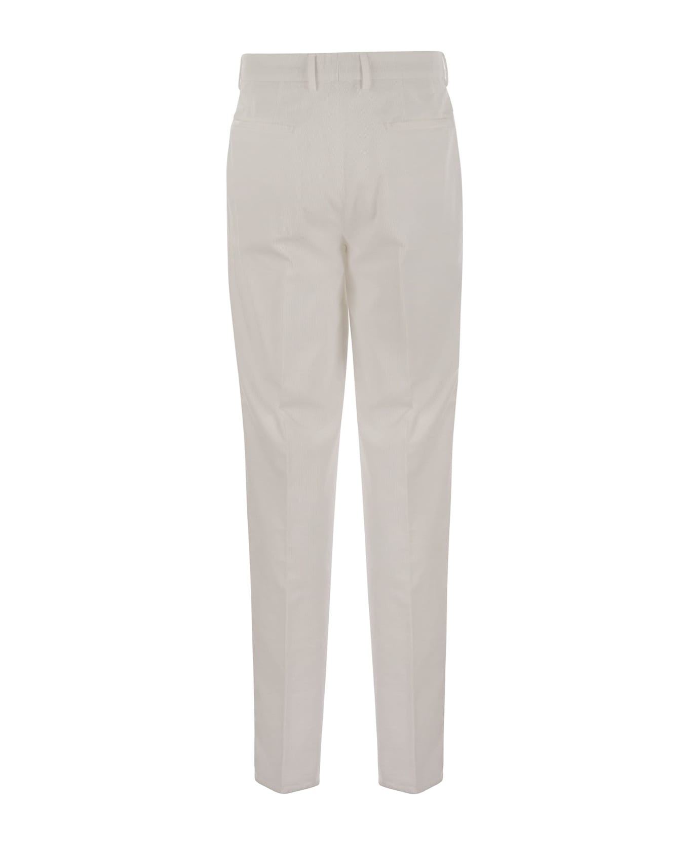 Brunello Cucinelli Velvet Pants - White