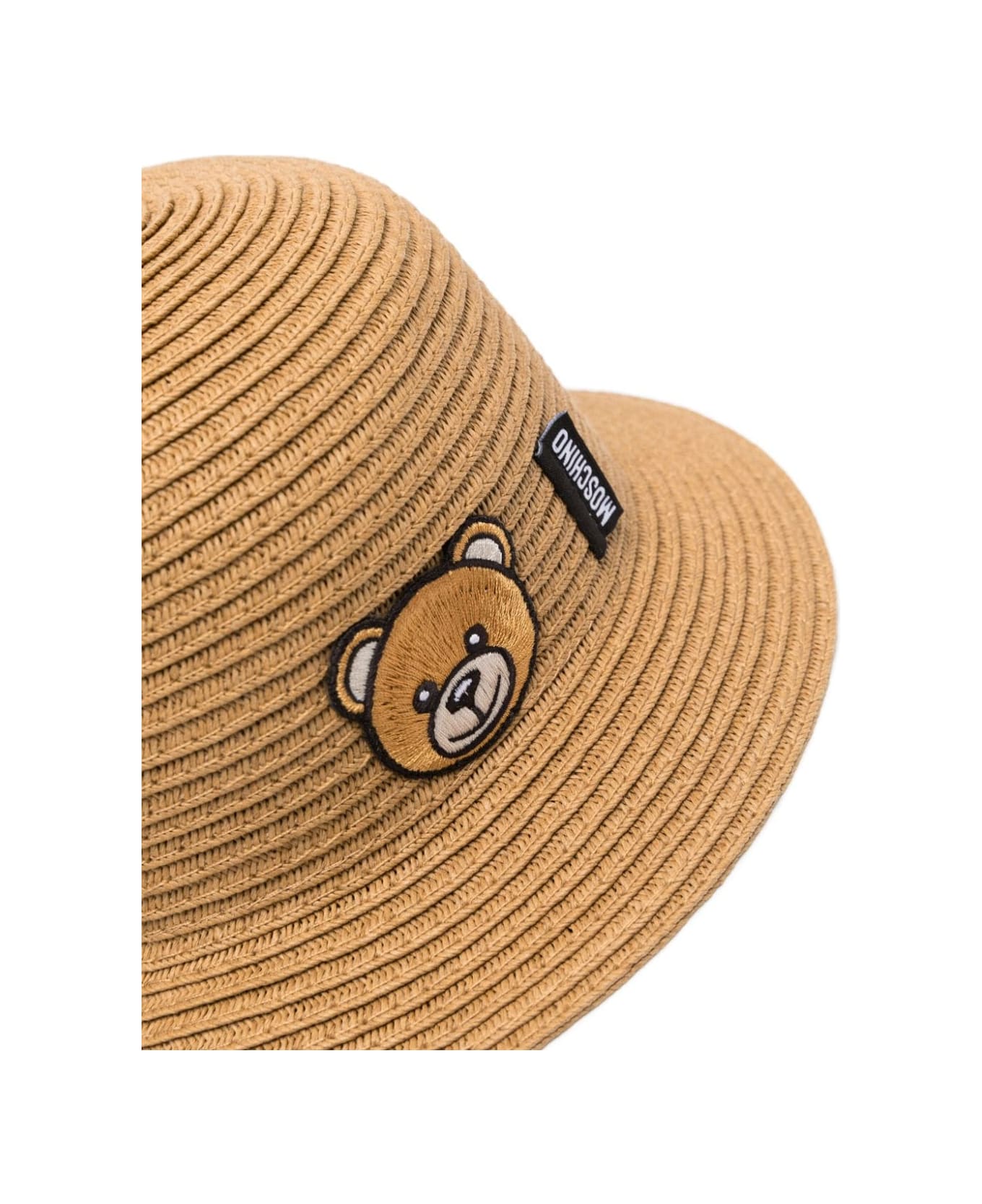 Moschino Cappello Con Applicazione Teddy Bear - Brown