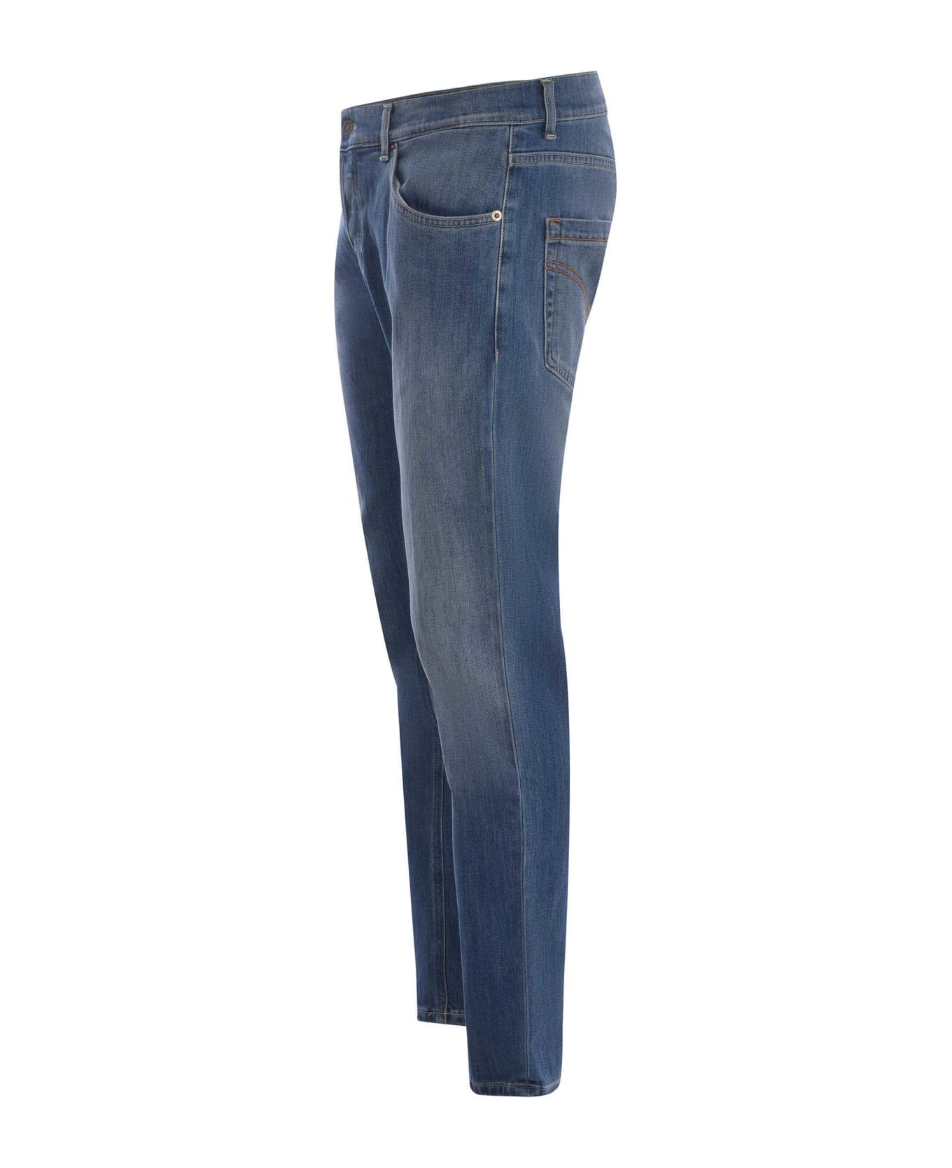 Dondup Jeans Dondup "mius" Made Of Stretch Denim - Denim azzurro