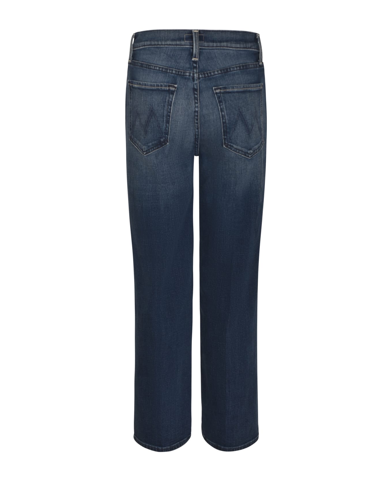 Mother The Rambler Zip Ankle Jeans - Stonewash
