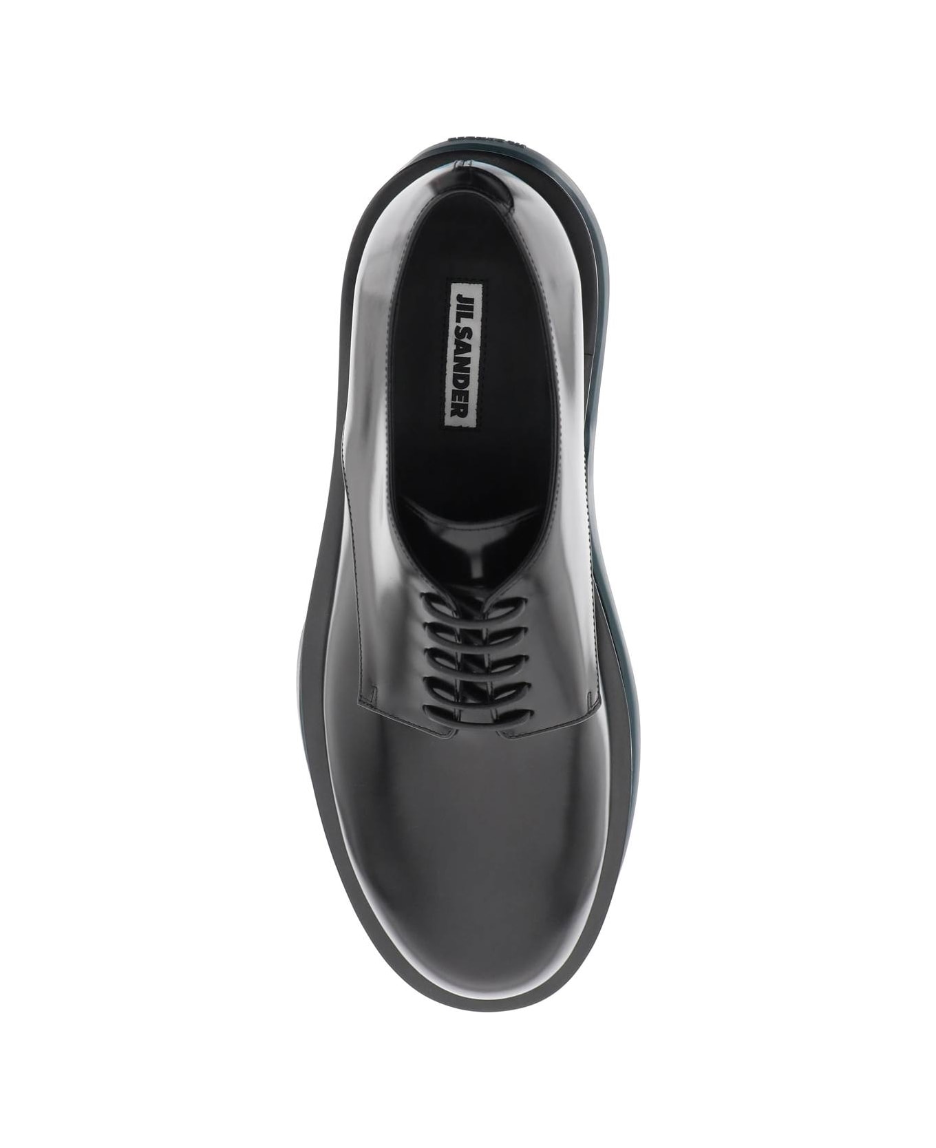 Jil Sander Brushed Leather Derby Shoe | italist