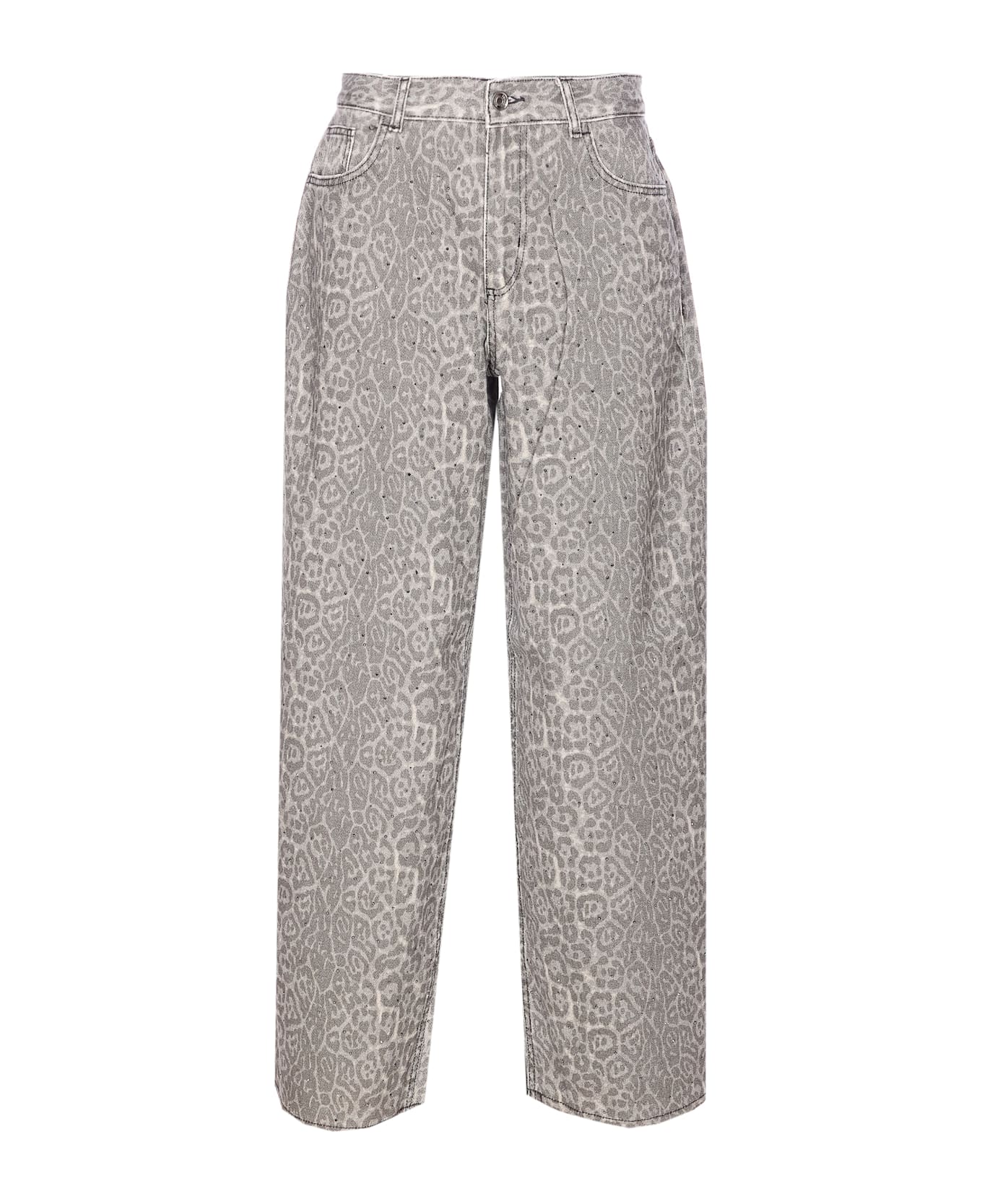 Liu-Jo Animalier Jeans - Grey