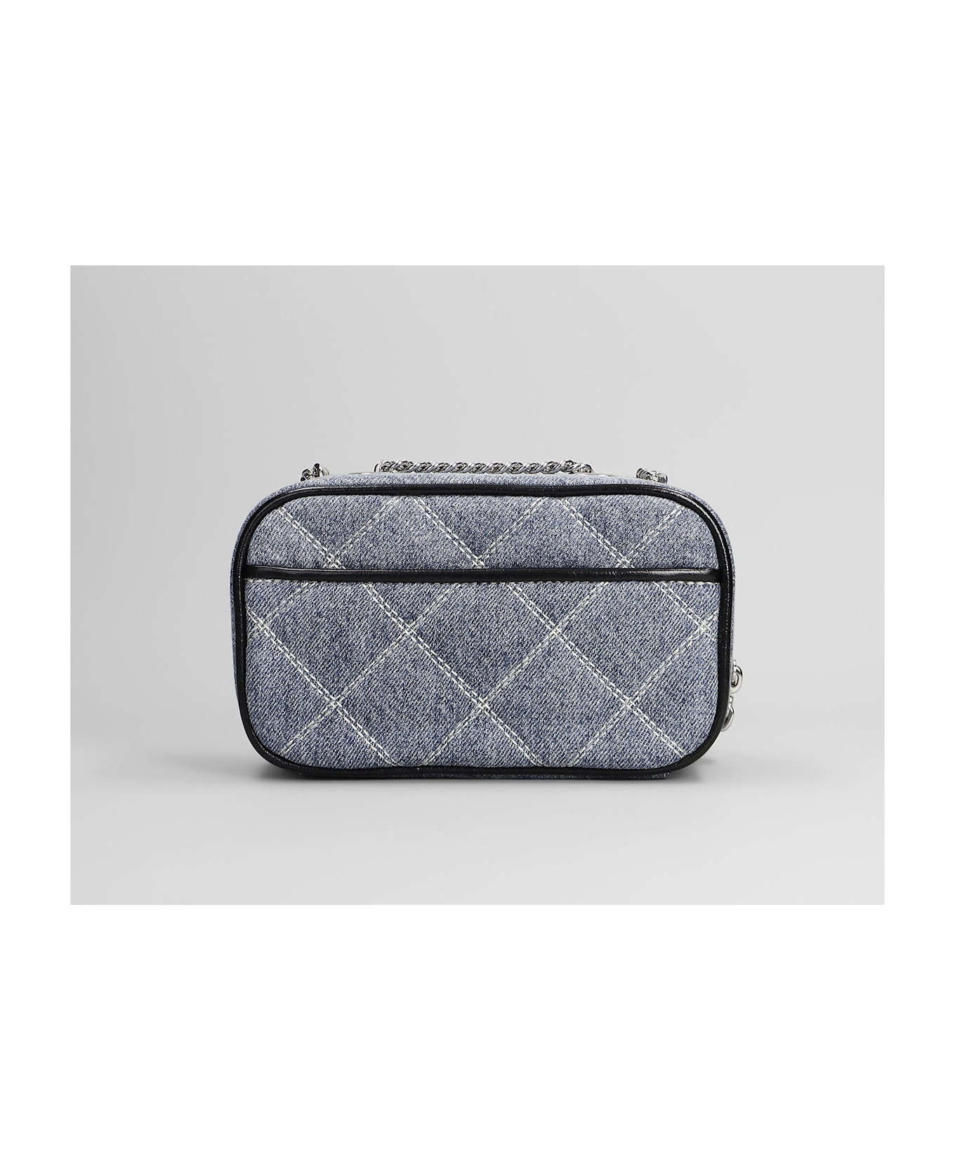 Marc Jacobs The Softshot Shoulder Bag In Blue Cotton - blue