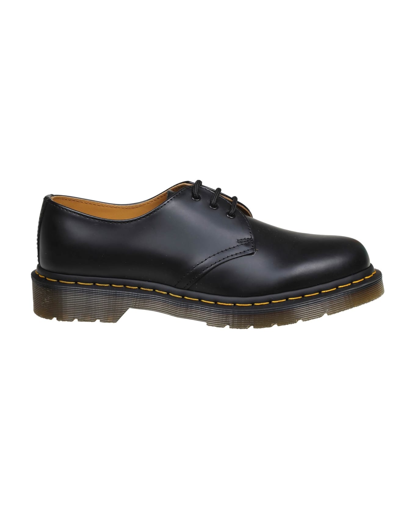 Dr. Martens 1461 Lace-up Shoe In Black Leather