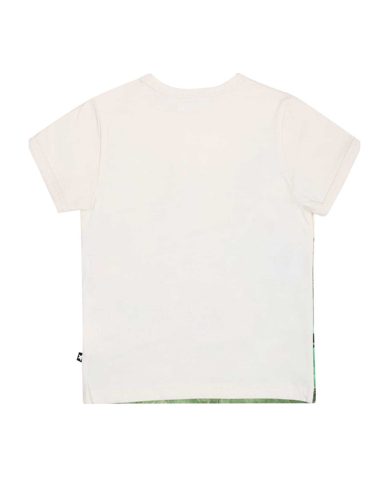Molo Ivory T-shirt For Baby Kids - Ivory