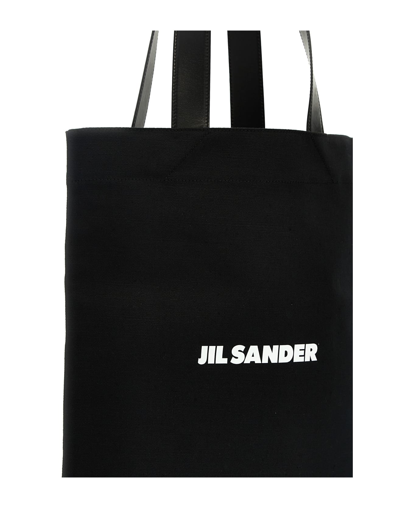 Jil Sander 'flat Shopper' Medium Shopping - Black