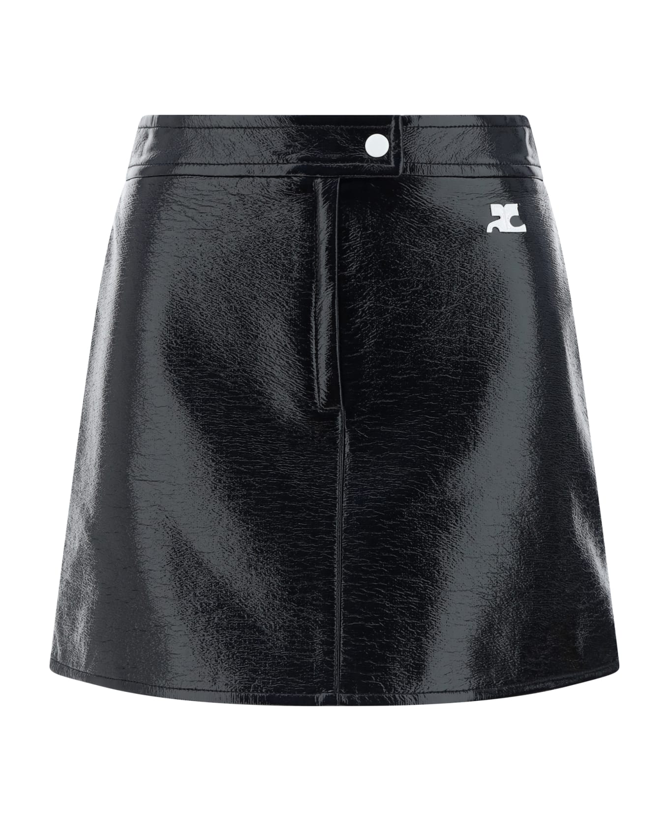 Courrèges Mini Skirt - Black