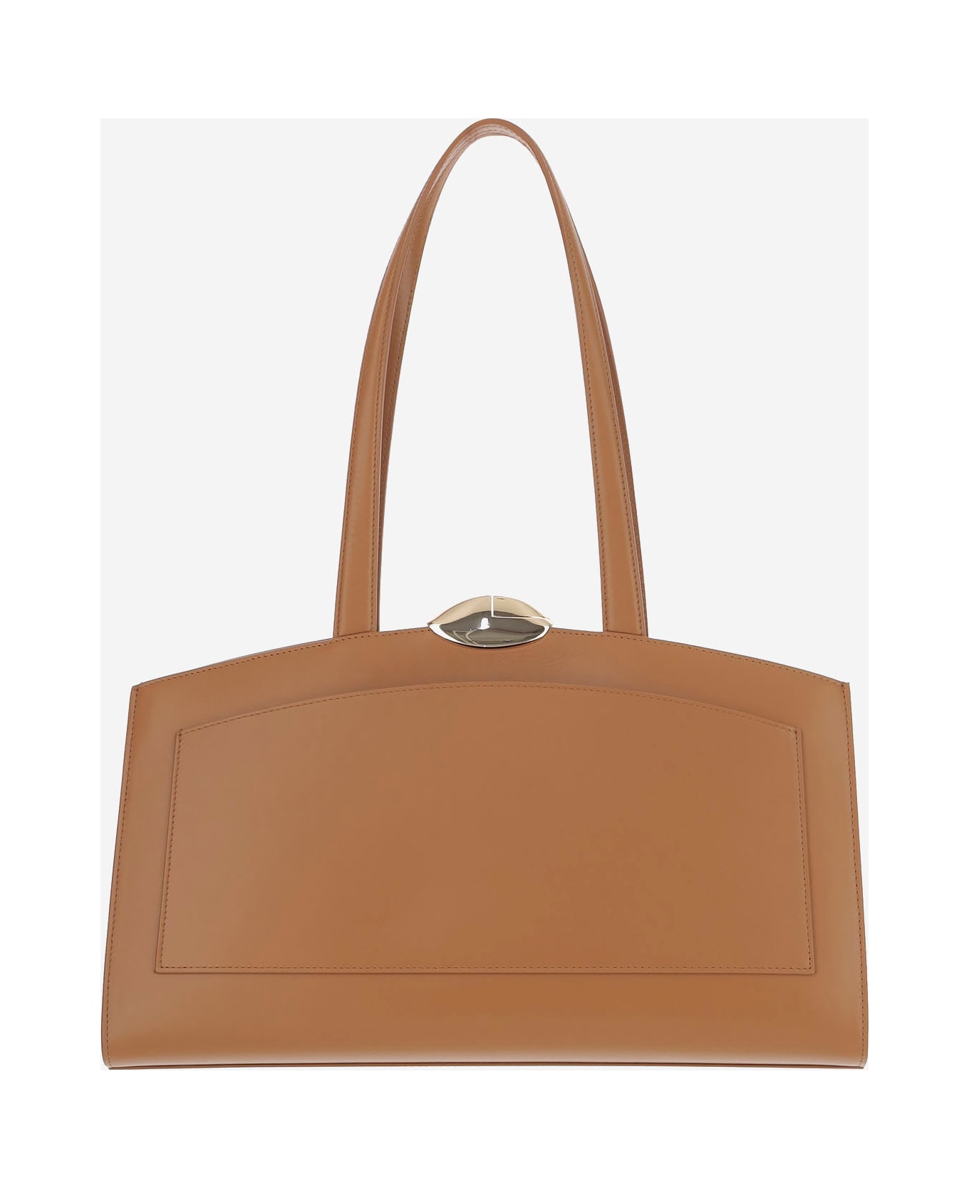 Benedetta Bruzziches Serena Leather Bag - Marrone chiaro