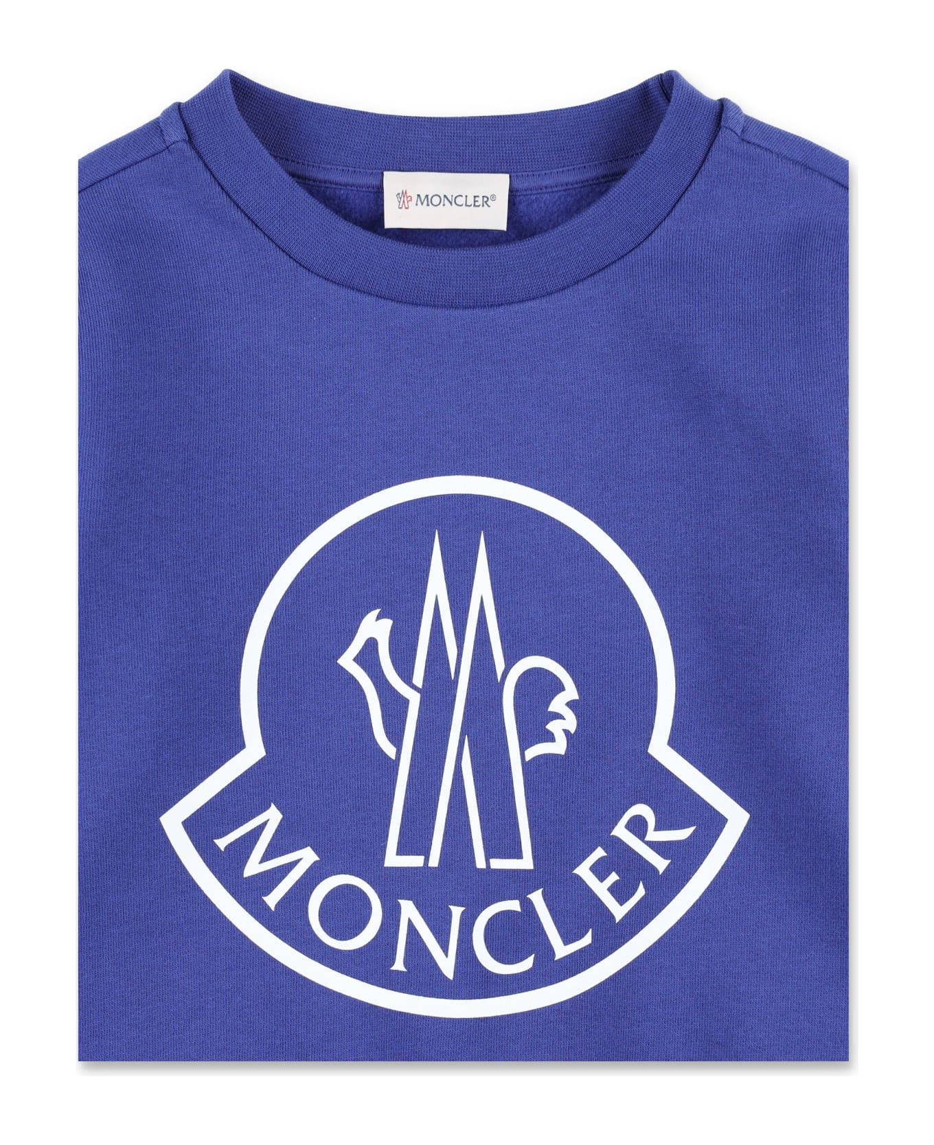 Moncler Logo Hoodie - BLUE