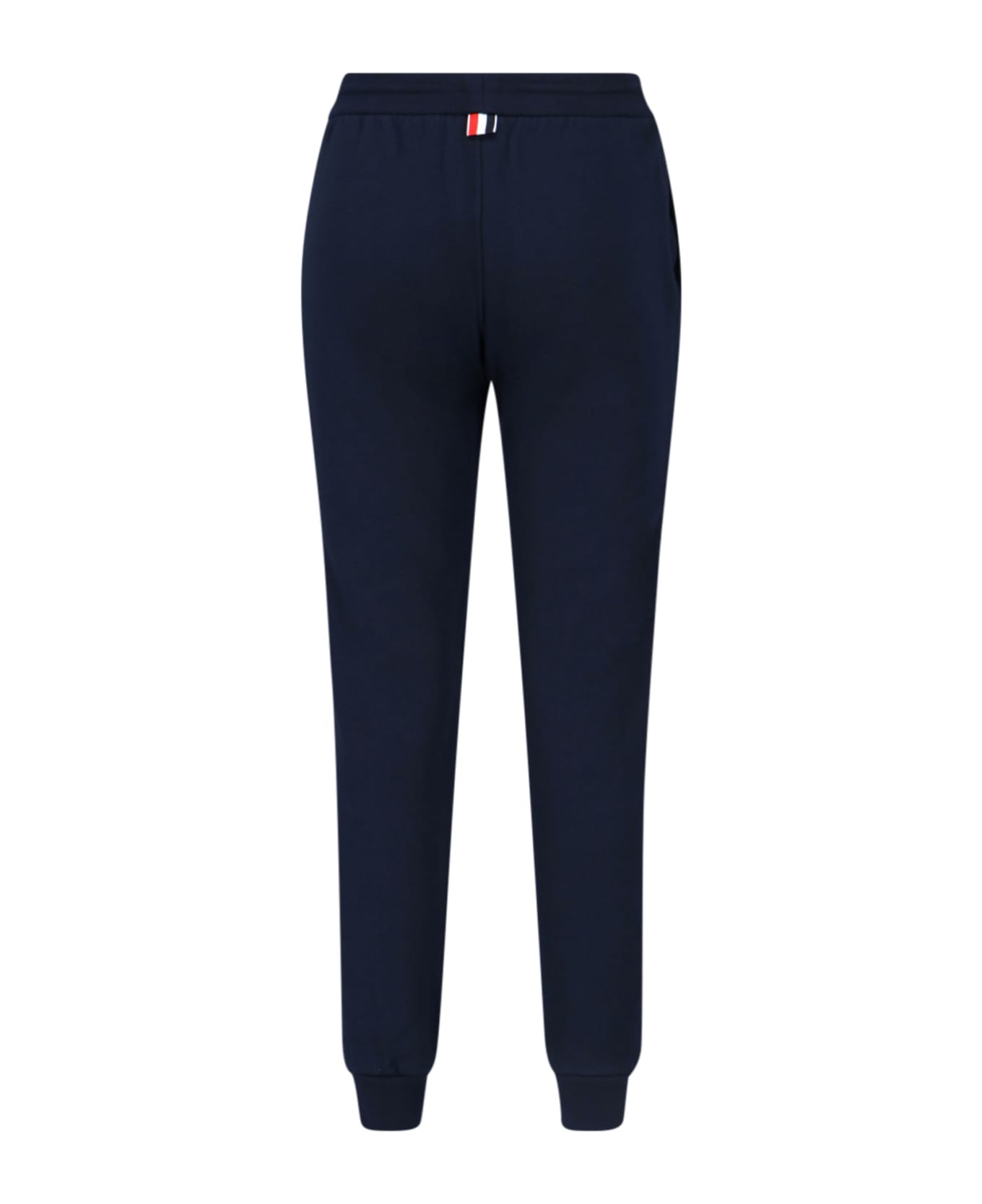 Thom Browne Cotton Jersey Trousers - Blue