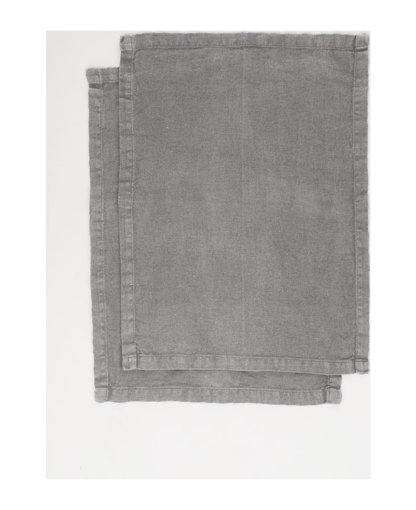 Once Milano Heavy Linen Placemats - Grey