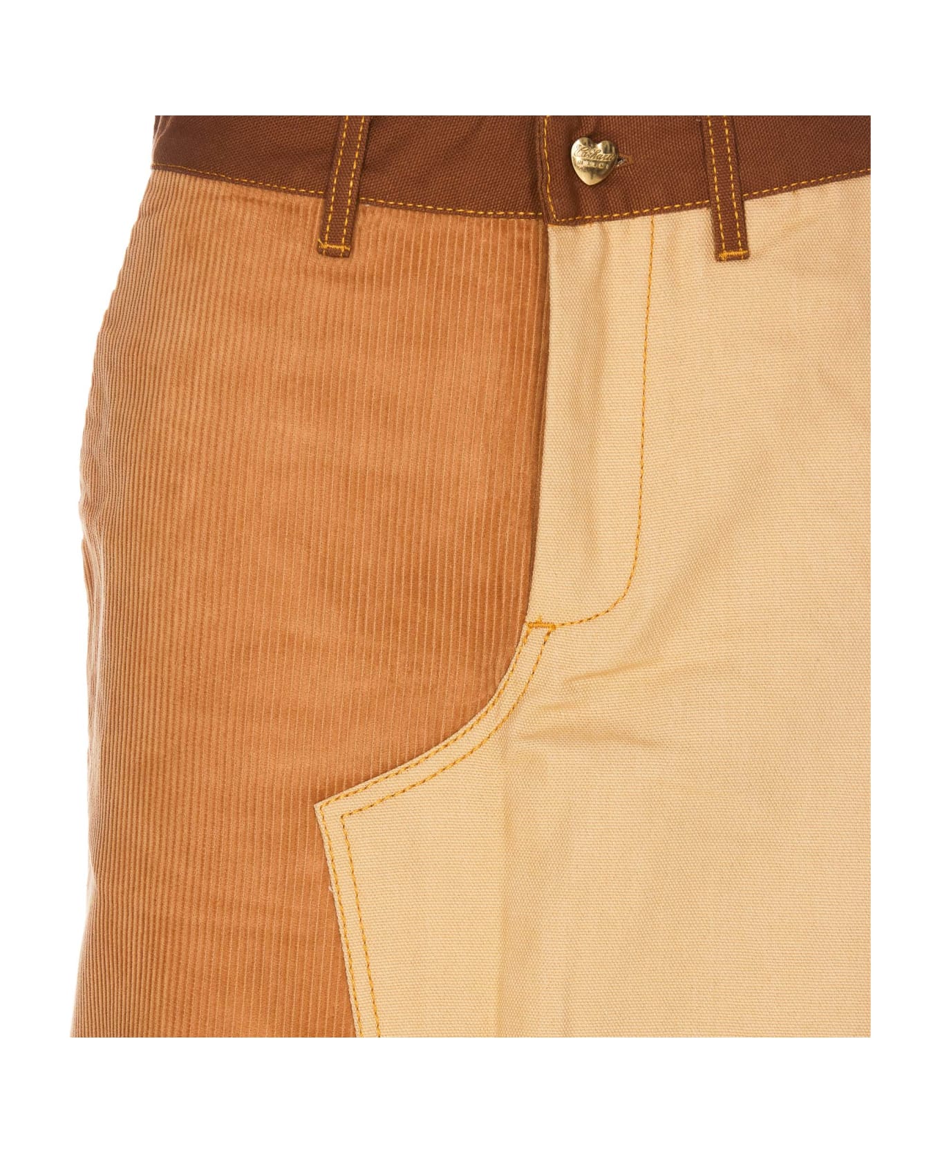 Marni X Carhartt Color Block Midi Skirt - Multicolor