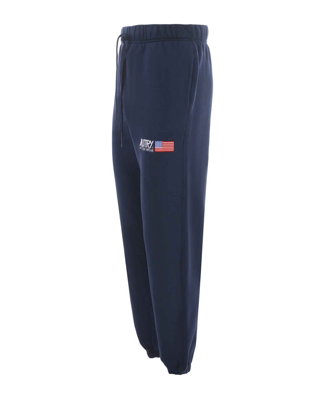 Autry Trousers Autry In Cotton - Blu
