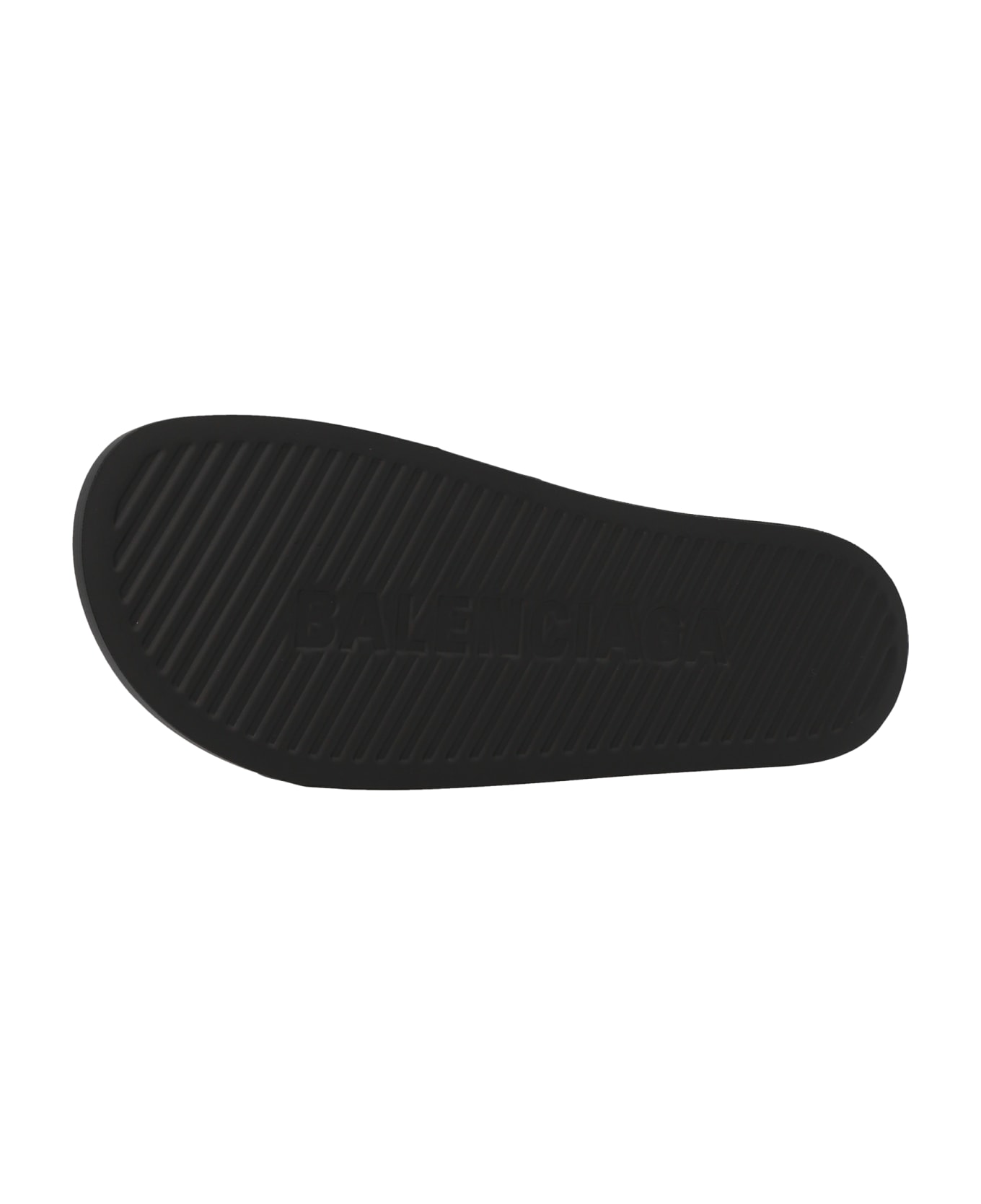 Balenciaga Pool Slide Rubber Sandals - Black その他各種シューズ