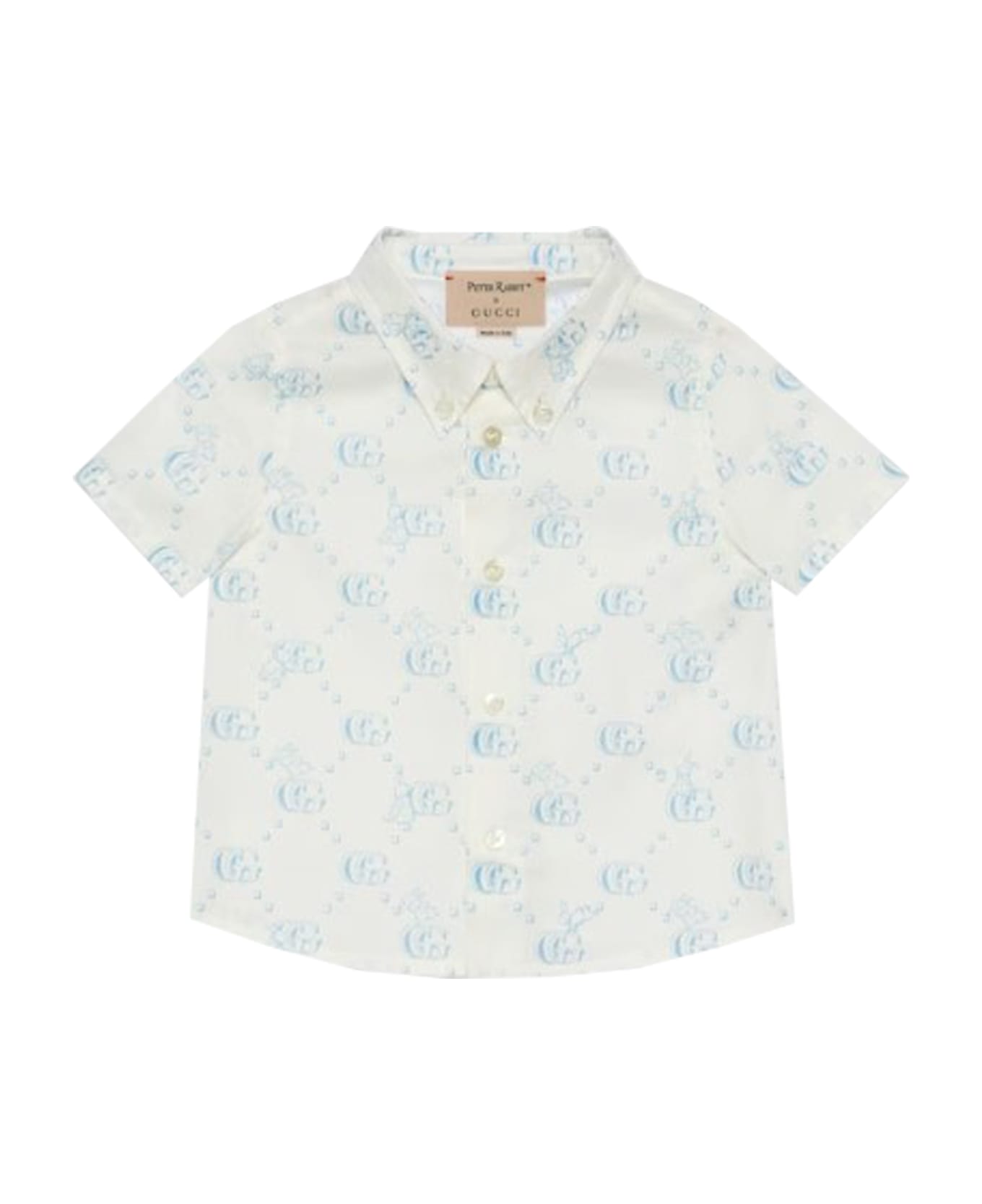 Gucci Cotton Shirt - Avorio シャツ