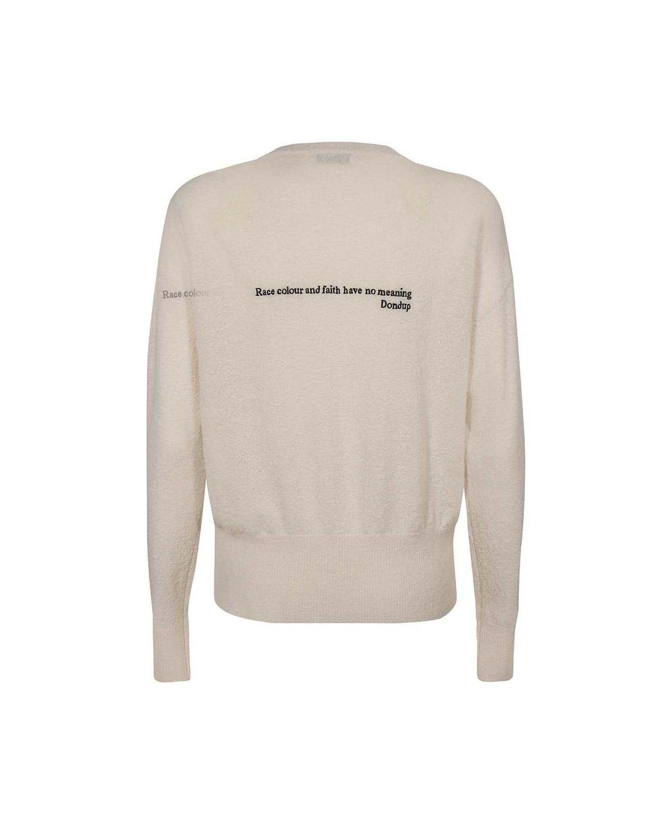 Dondup Long Sleeve Sweater - Beige