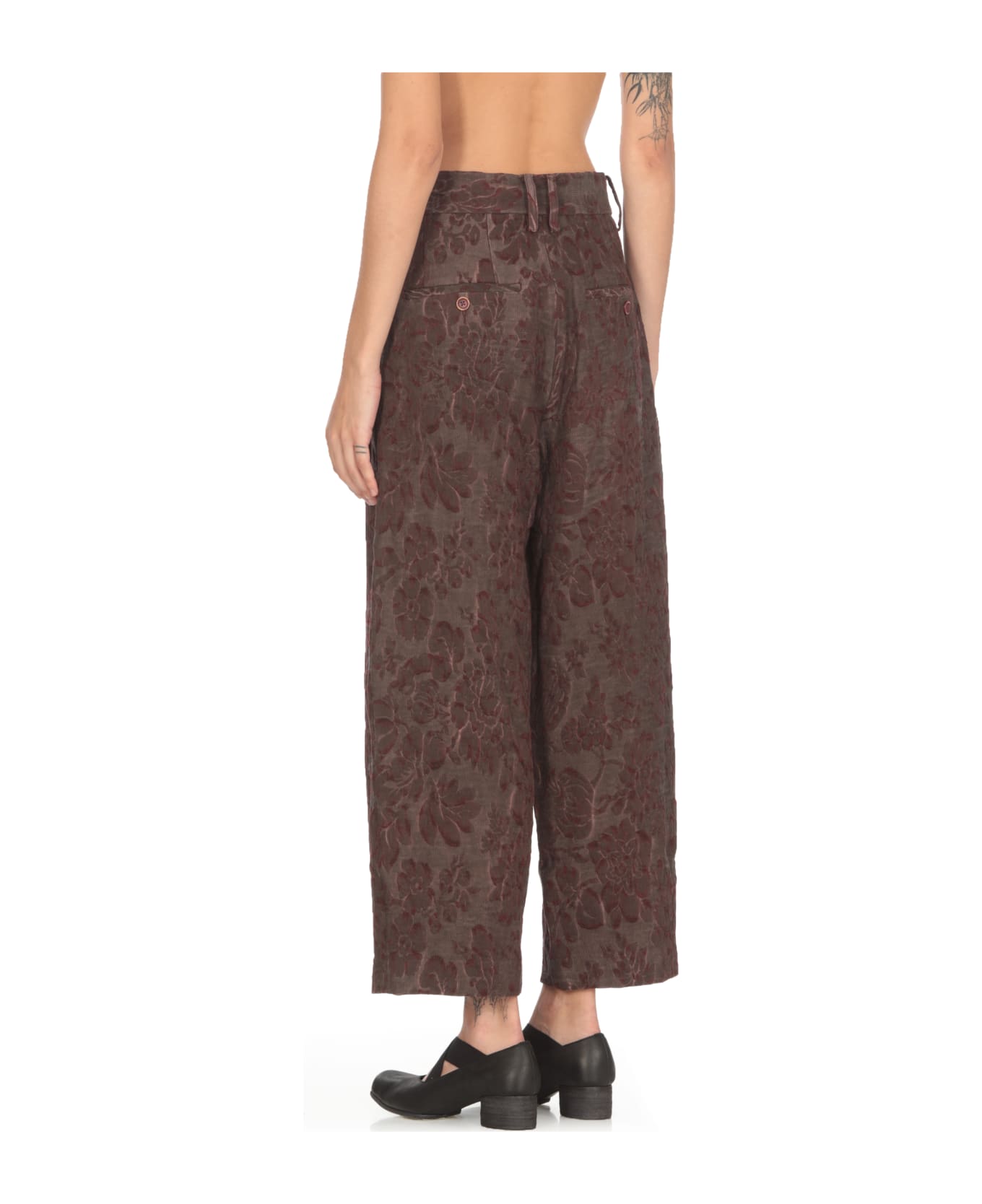 Uma Wang Pudding Pants - Brown