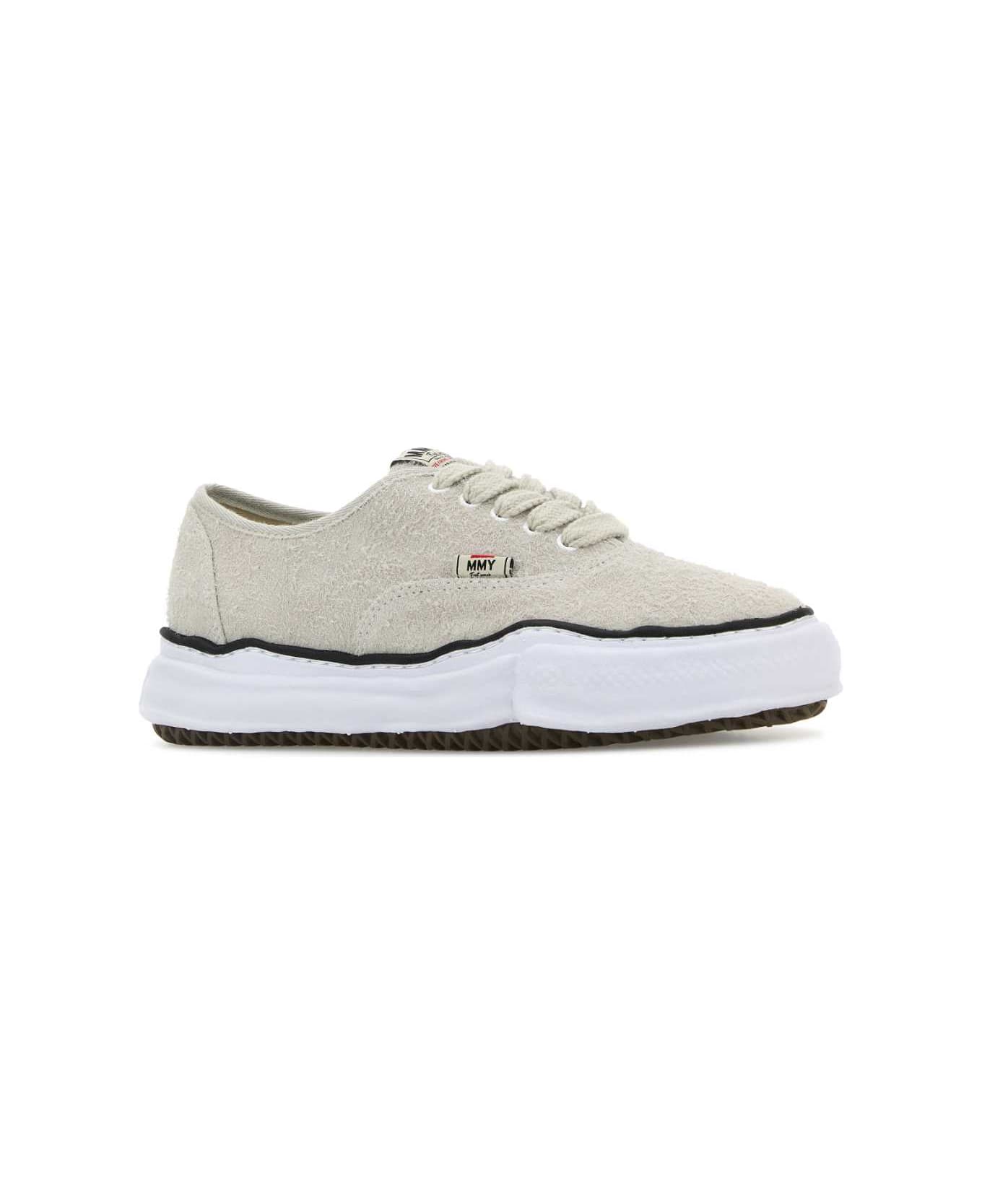 Mihara Yasuhiro Sand Fabric Sneaker - WHITE