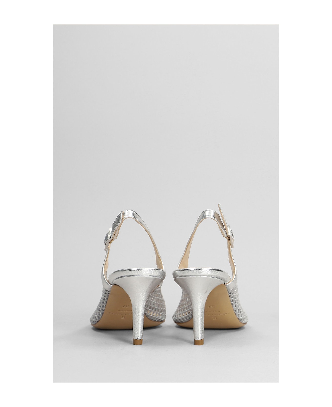Fabio Rusconi Pumps In Silver Leather - silver