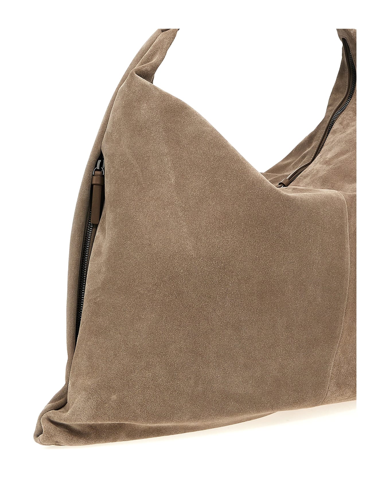 Brunello Cucinelli 
hobo Swing
 Shoulder Bag - Gray