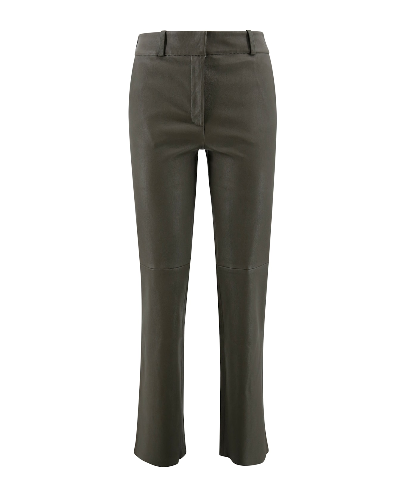 ARMA Leather Trousers - Verde scuro