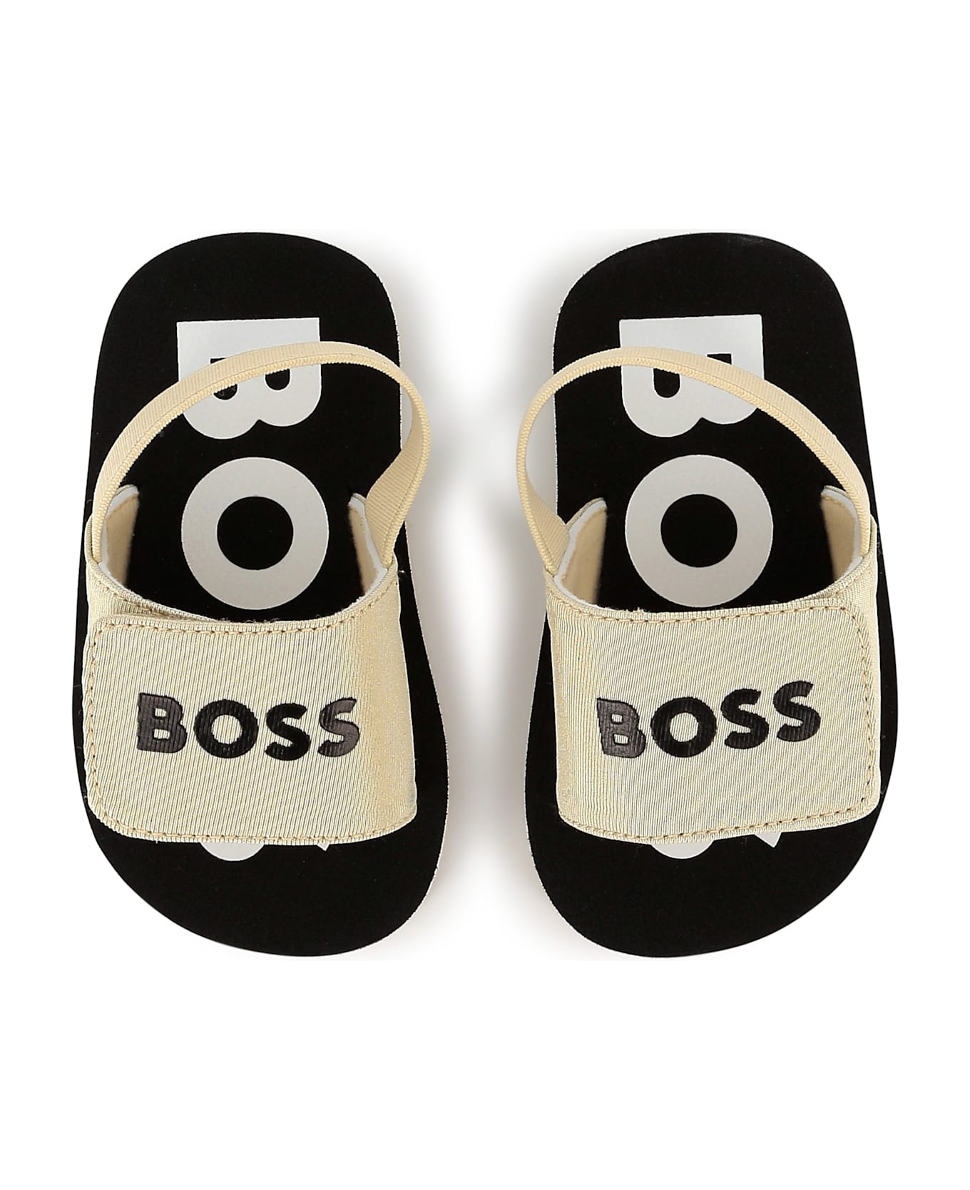 Hugo Boss Sandali Con Stampa - Beige