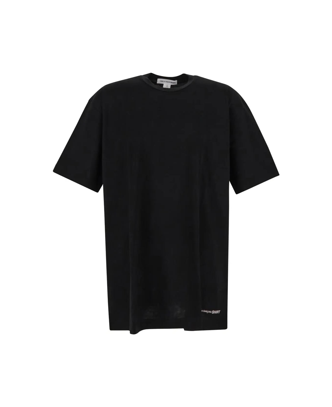 Comme des Garçons Shirt Logo T-shirt T-Shirt - BLACK シャツ