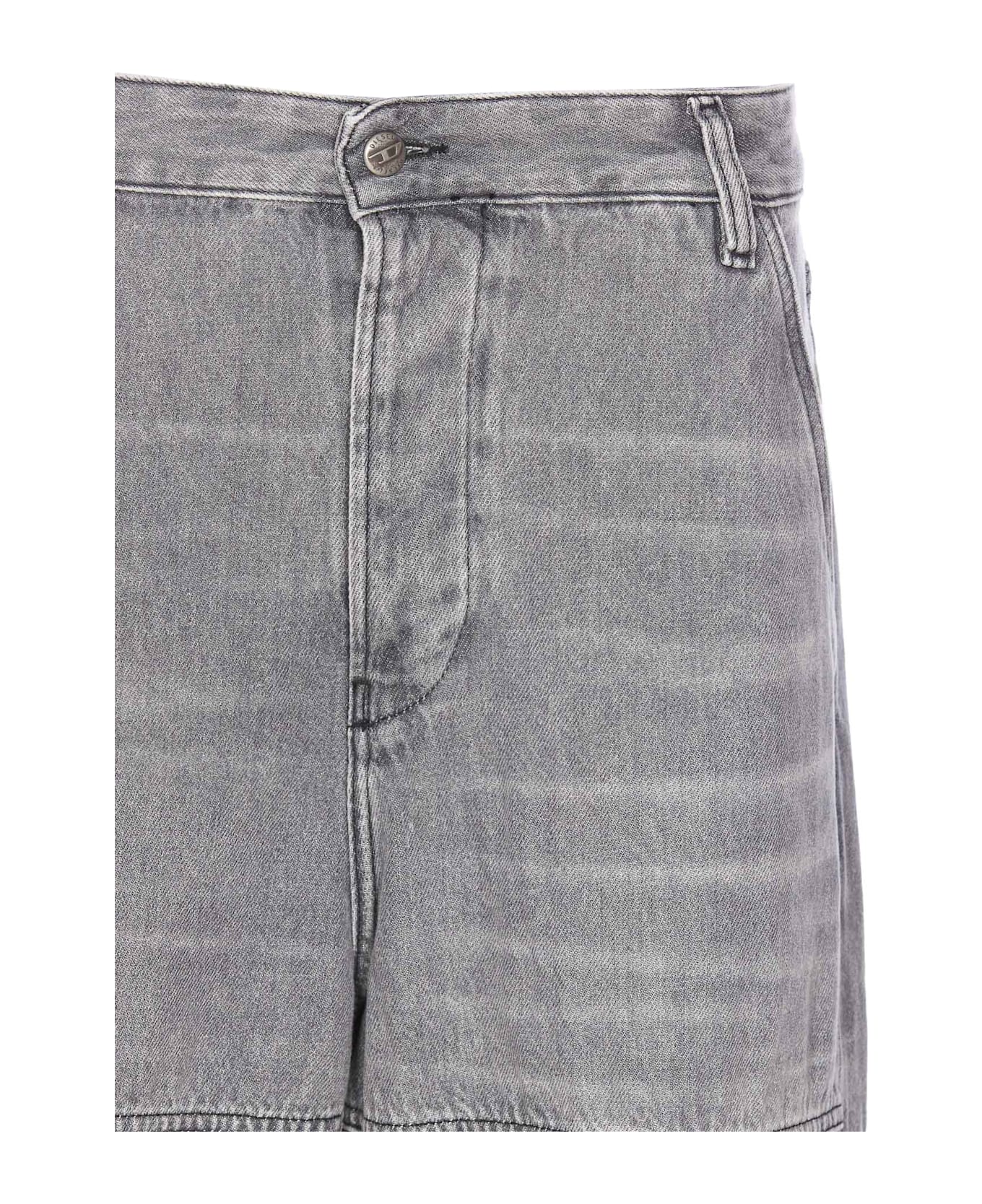 Diesel D-sire-cargo Jeans - Grey