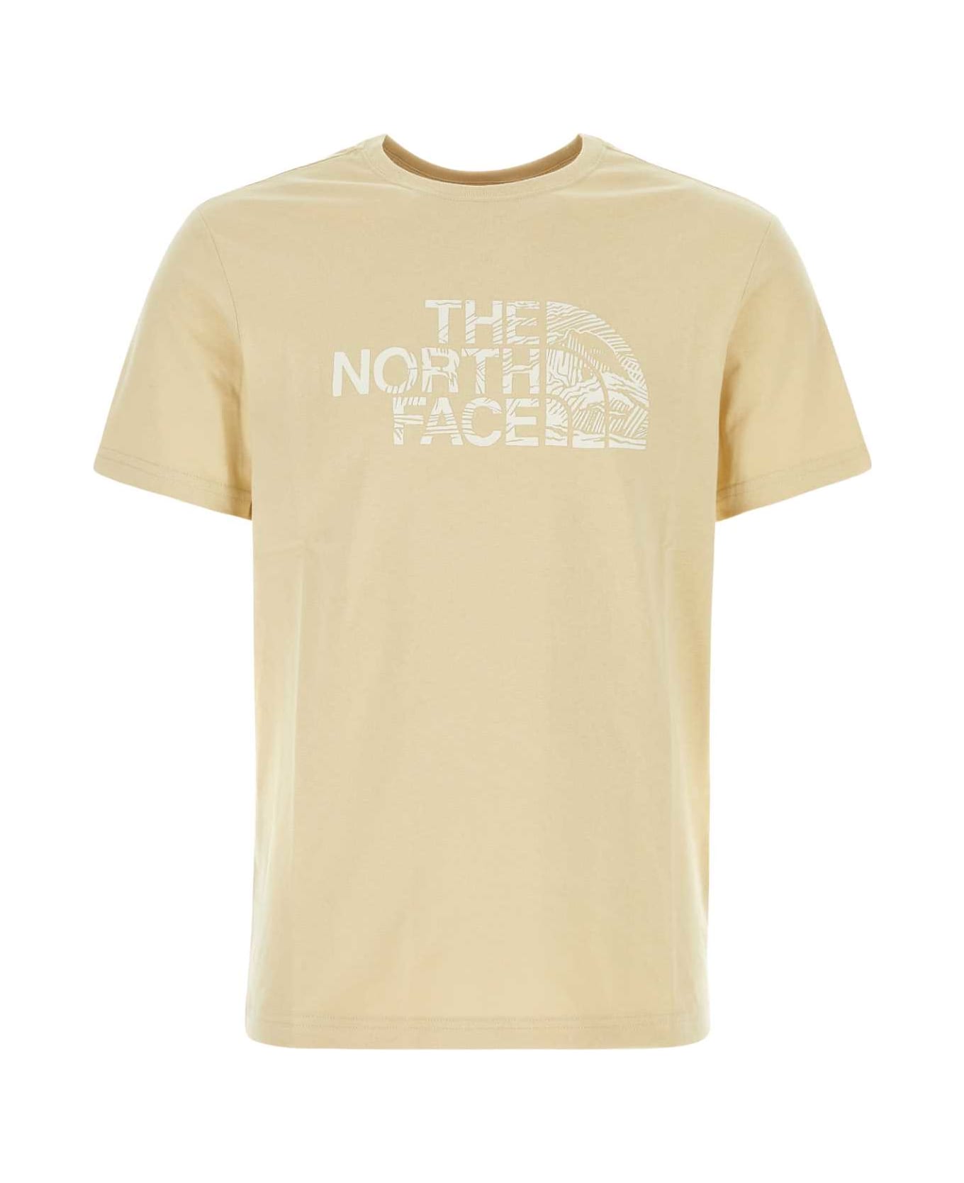 The North Face Beige Cotton T-shirt - TERRA