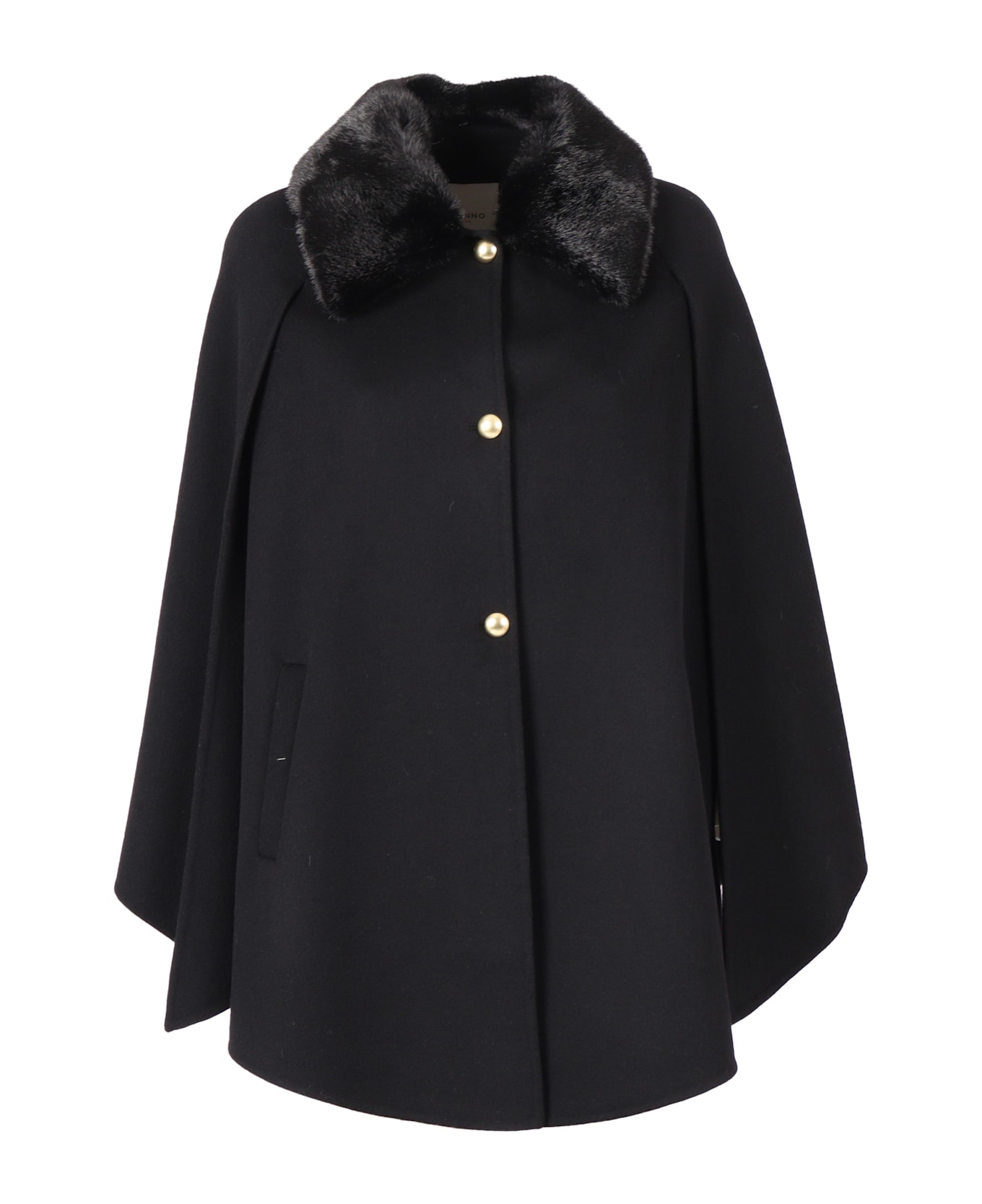 Ermanno Ermanno Scervino Cape - BLACK