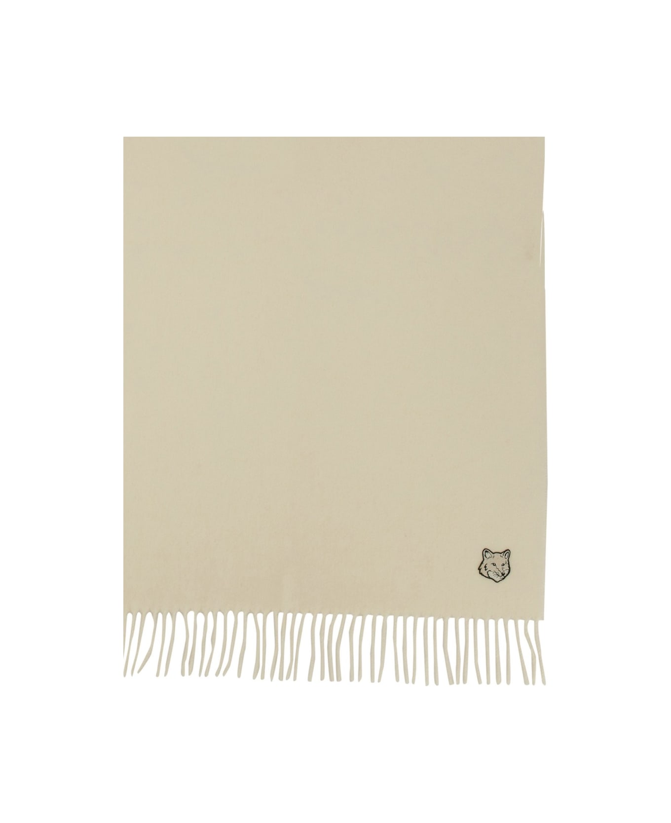 Maison Kitsuné Wool Scarf - Paper