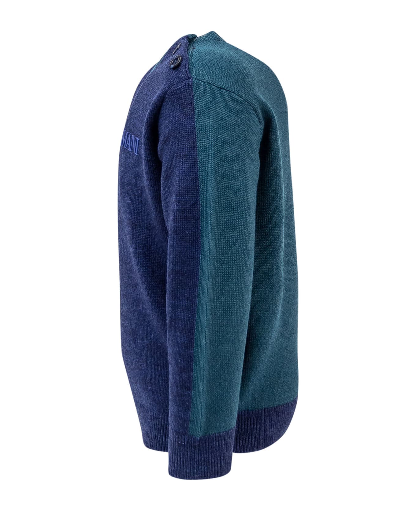 Emporio Armani Pullover Sweater - FANTASIA BLU