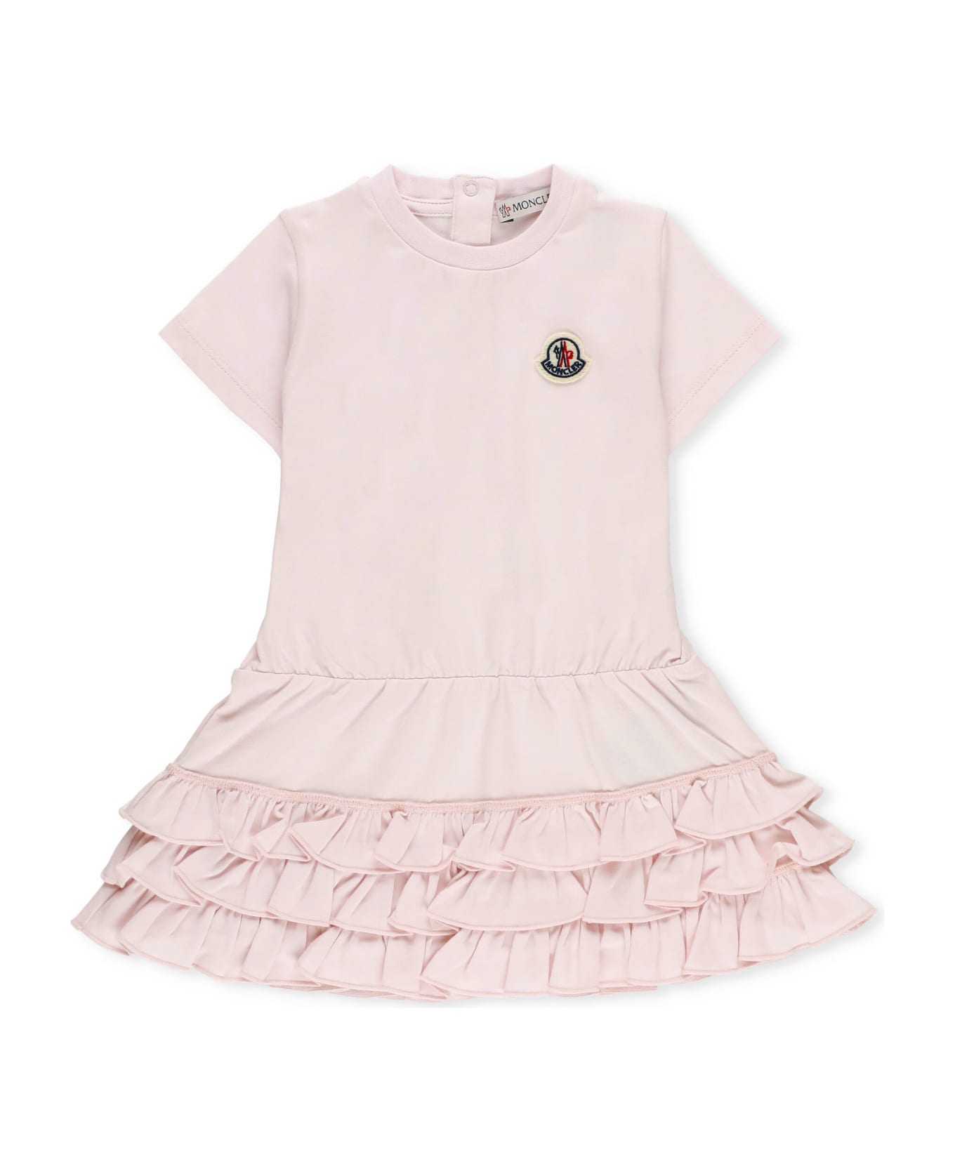 Moncler Logoed Dress - Pink ワンピース＆ドレス