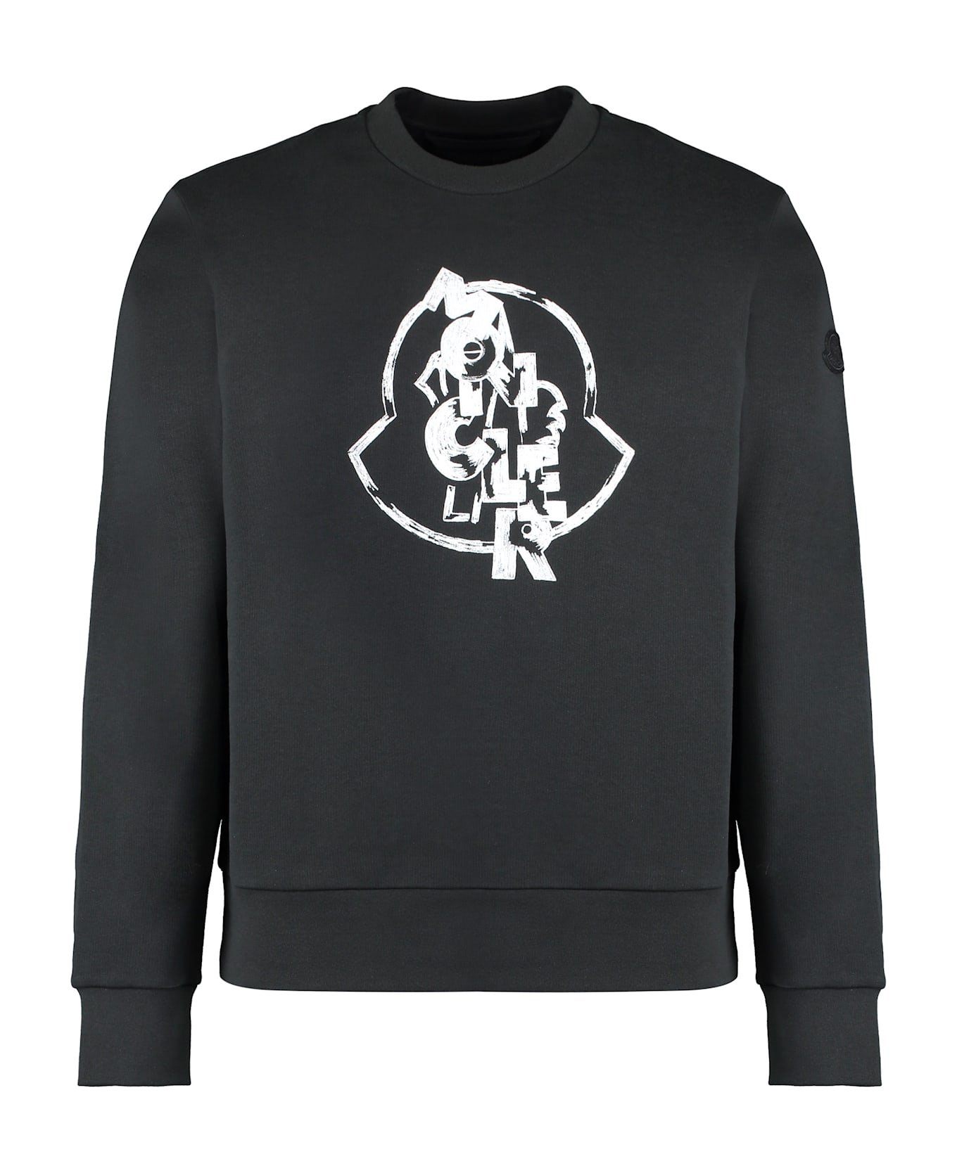 その他 MONCLER SS25 Cotton sweatshirt with logo (K10938G00016 037) Moncler Women's Logo Sweatshirt in Off White Moncler