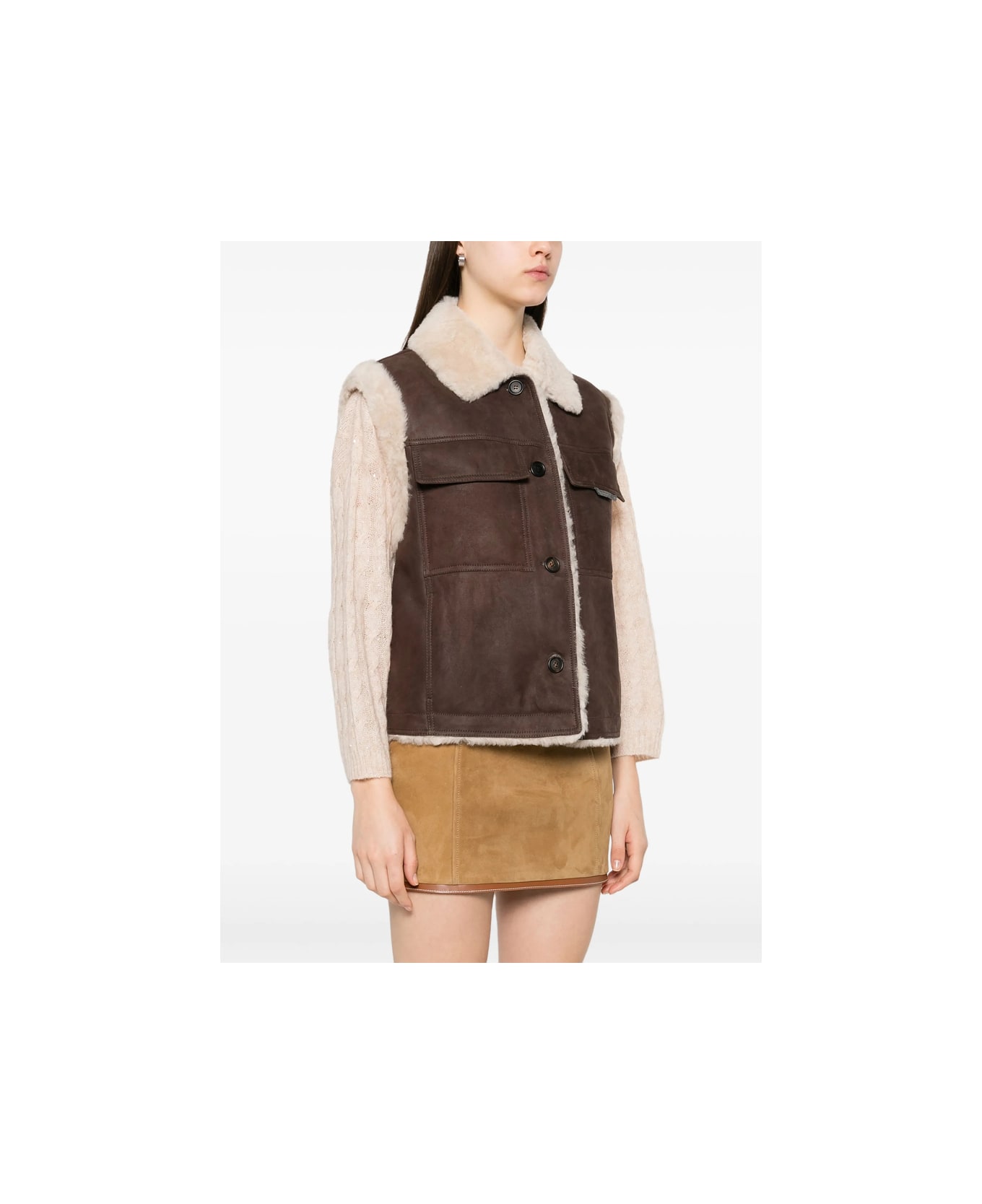 Brunello Cucinelli Waistcoat - BROWN