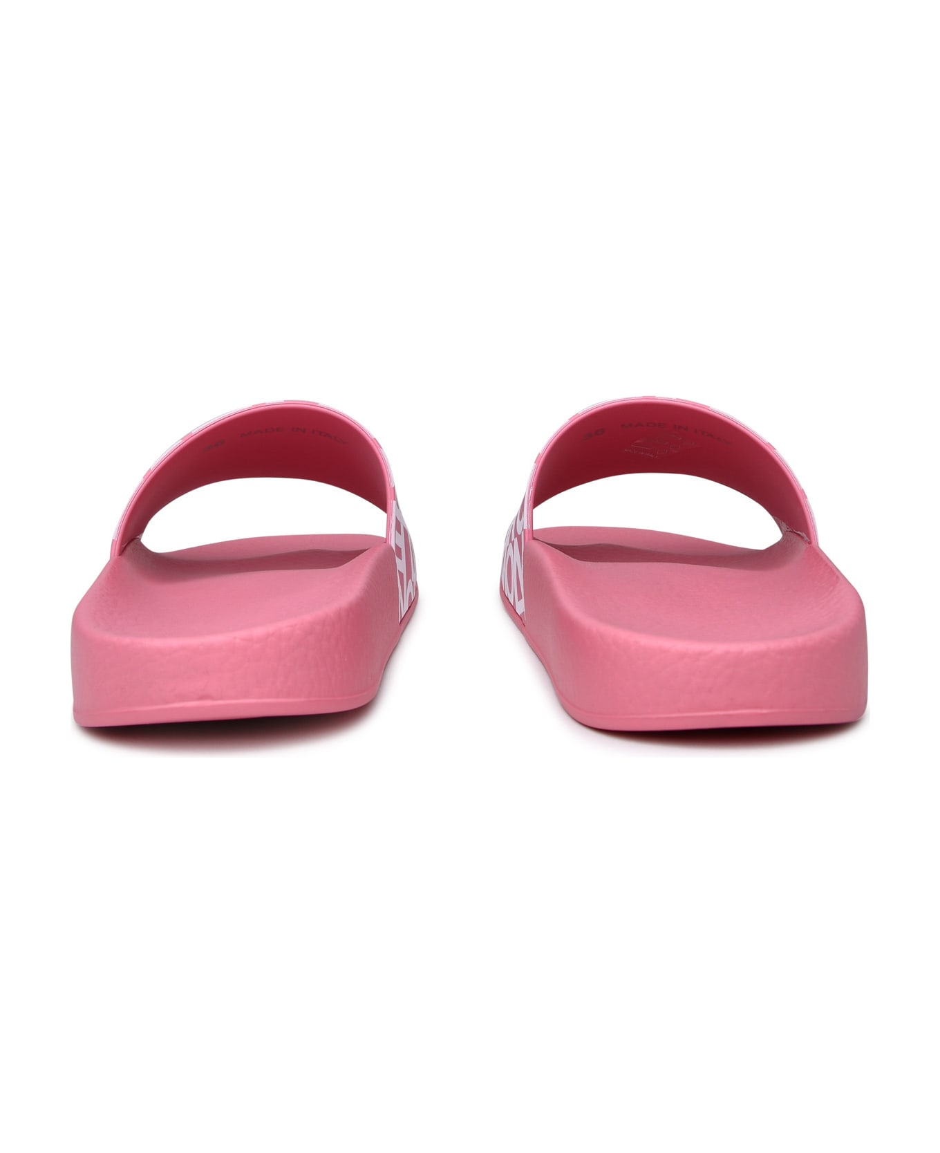 Moncler Jane Rose Rubber Slippers - Pink
