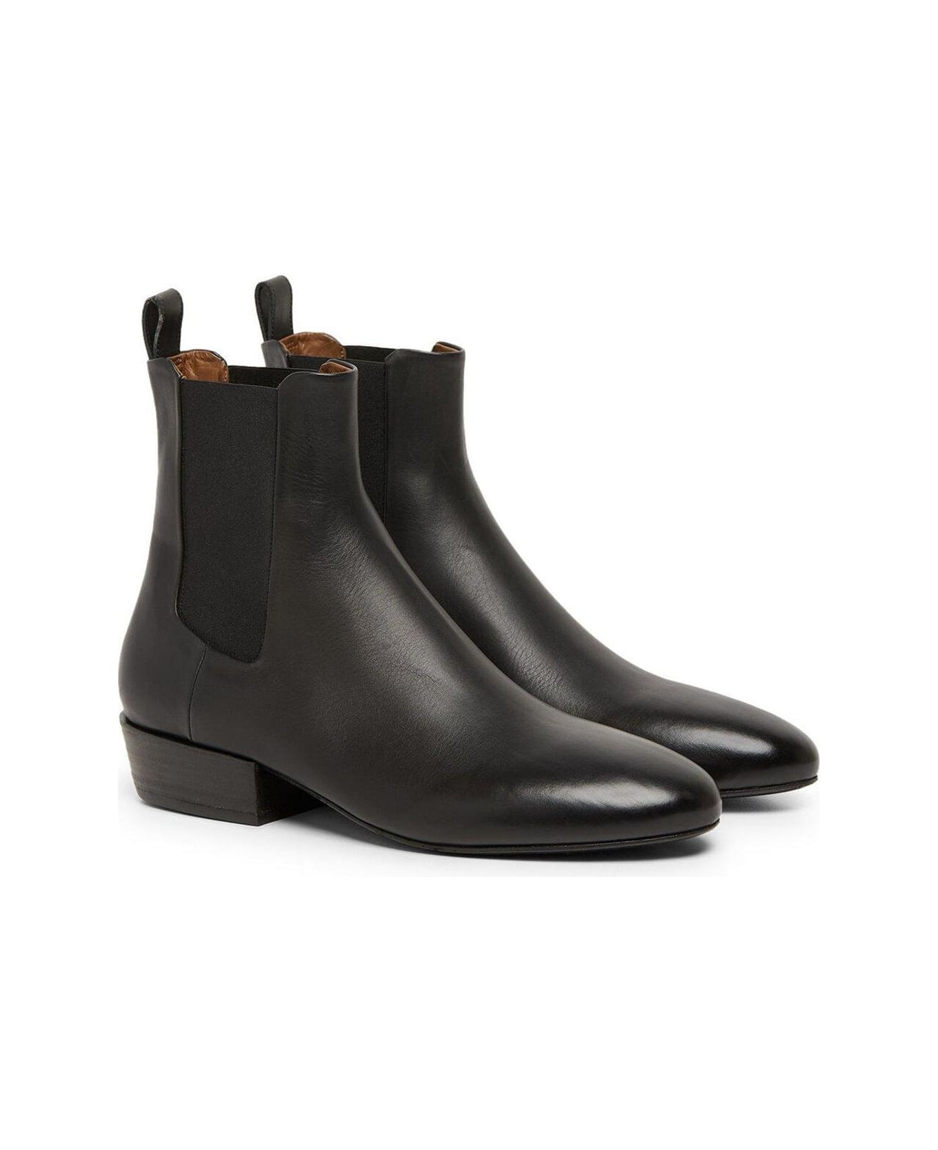 Marsell Granblocco Beatle Ankle Boots - Black